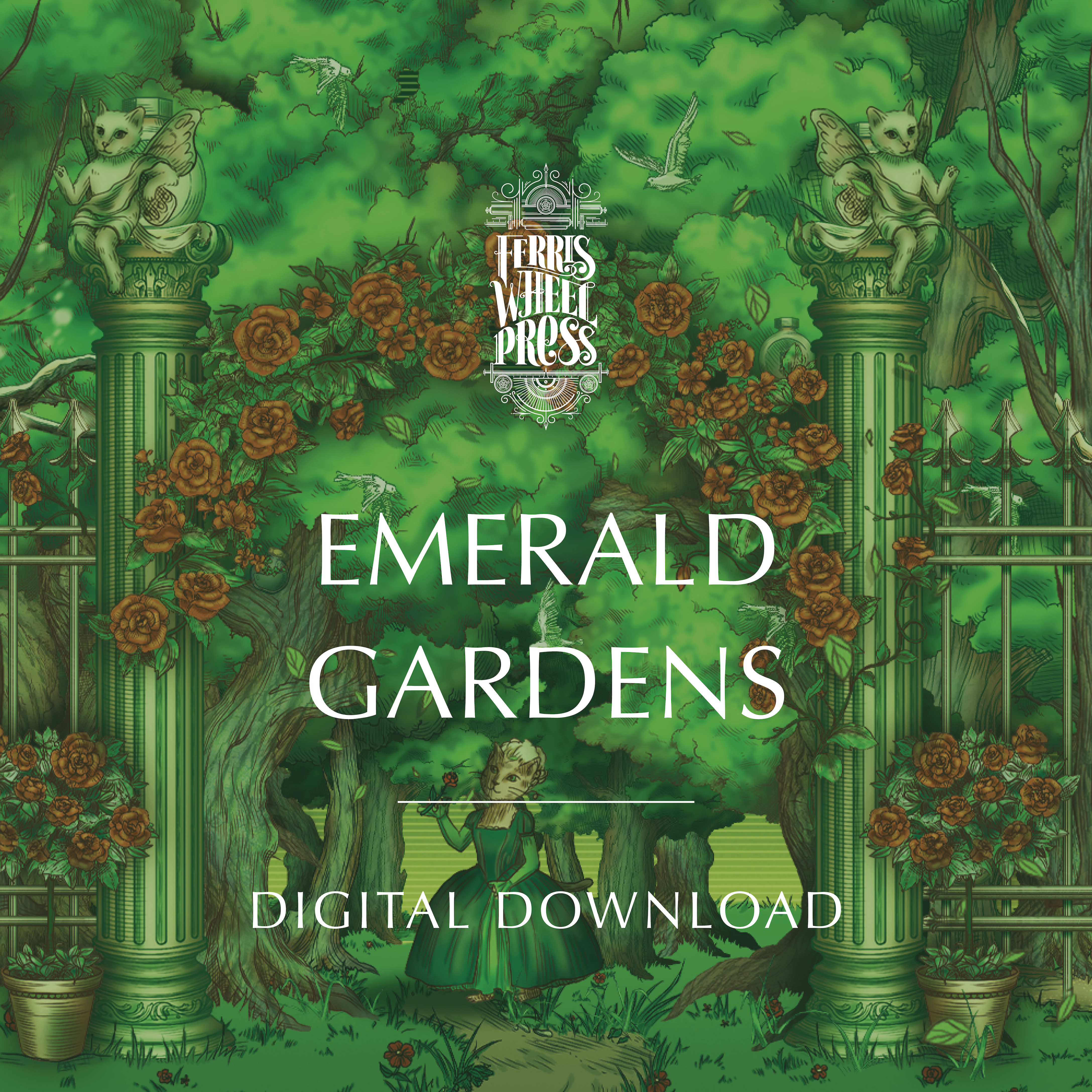 Digital Download-Emerald Gardens
