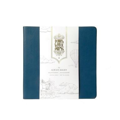 Always Right Fether Notebook - Racing Green - Ferris Wheel Press