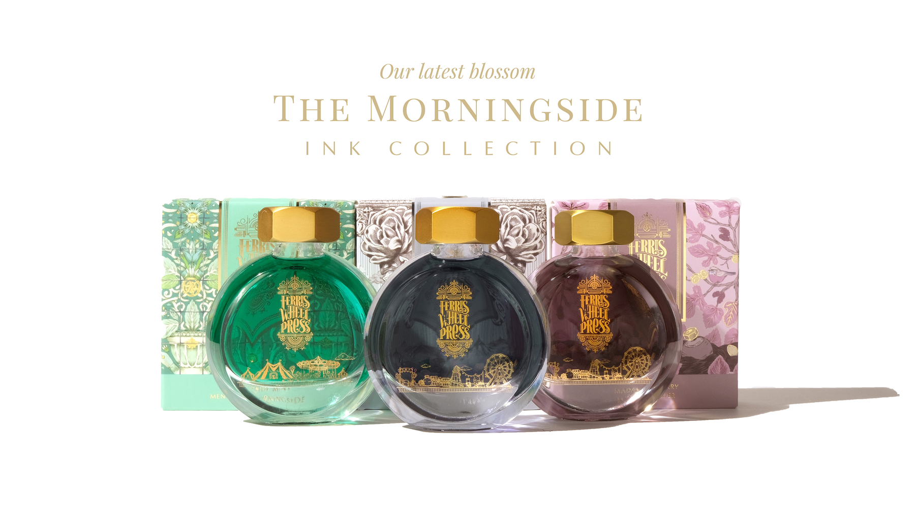 Our Latest Blossom- The Morningside Ink Trio 38ml