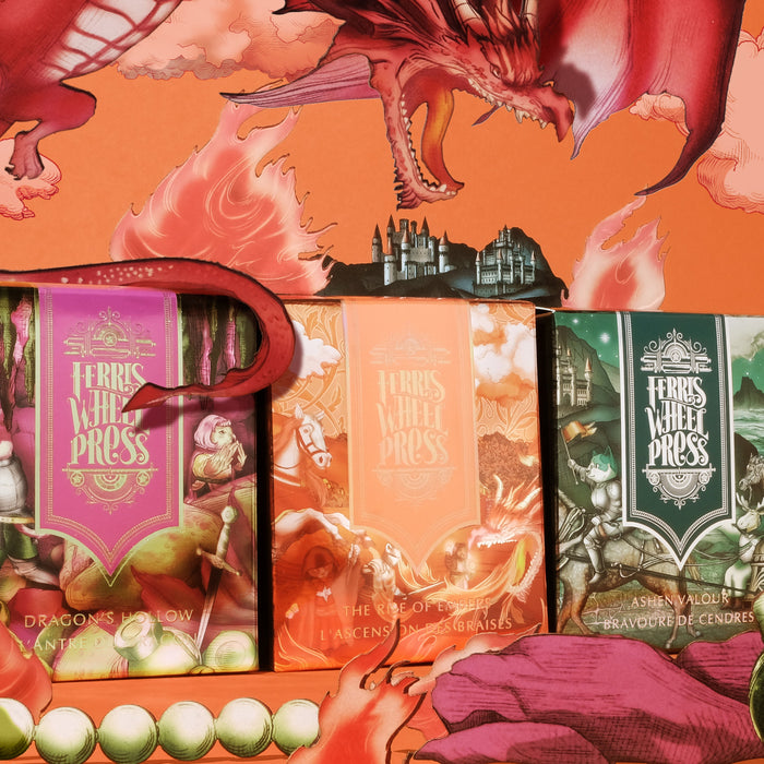 About: The FerriTales Collection – The Rise of Embers, Dragon’s Hollow, Ashen Valour & Starlit Banquet