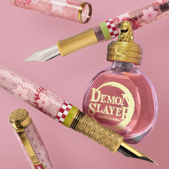 Comparing the Demon Slayer: Kimetsu no Yaiba Masque Fountain Pen and Limited Edition Masque Fountain Pen