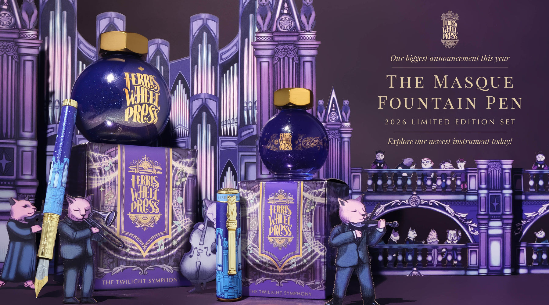 About the Twilight Symphony Masque Fountain Pen
