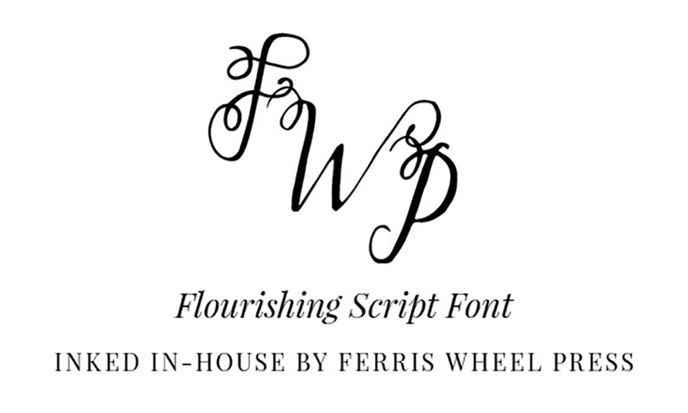 Flourishing Script Workbook