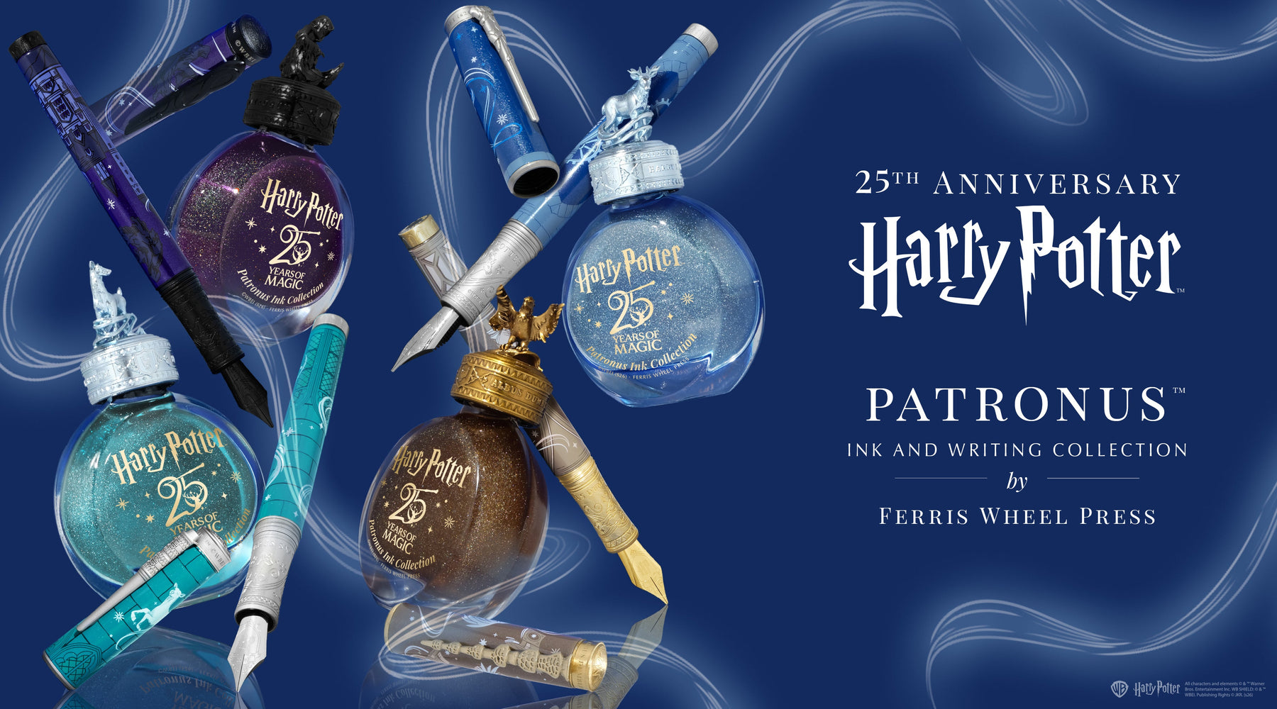 Comparing The Harry Potter™ Patronus Masque and Limited Edition Masque Fountain Pens