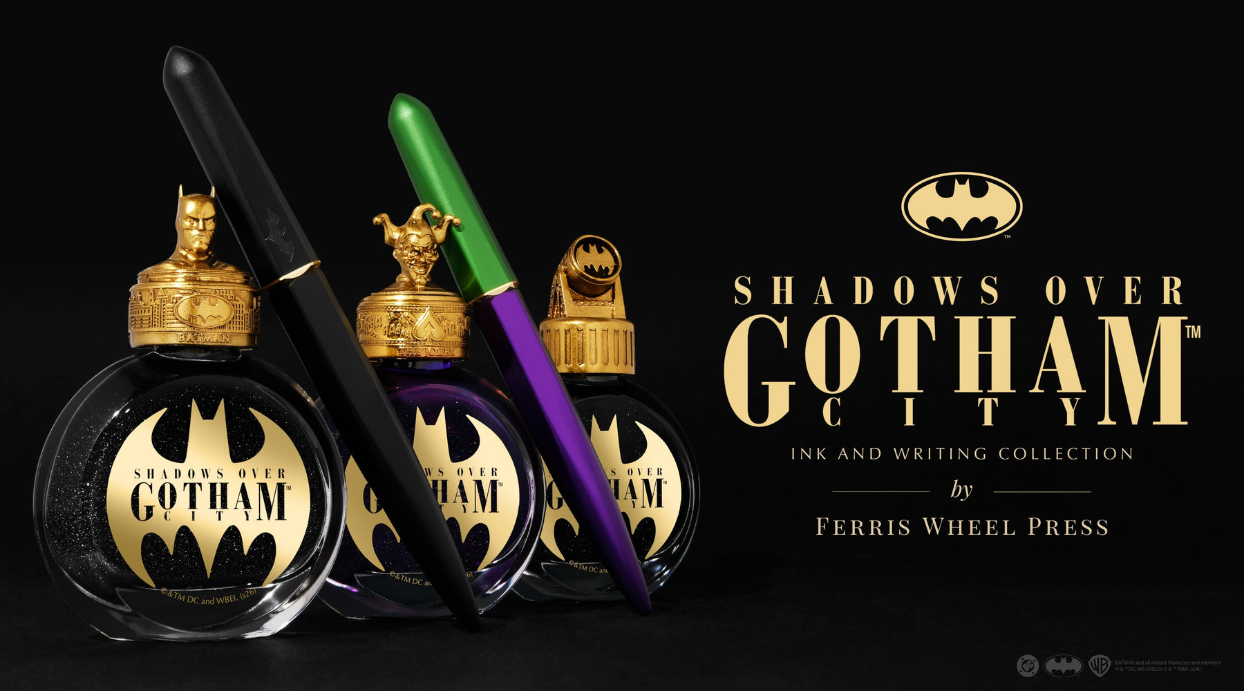  About: The Shadows Over Gotham™ City Pen and Ink Collection