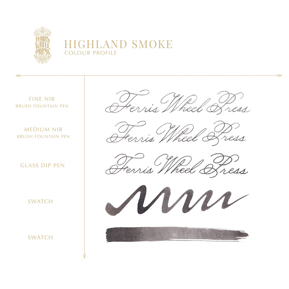 Everyday Collection | Highland Smoke 10ml Ink