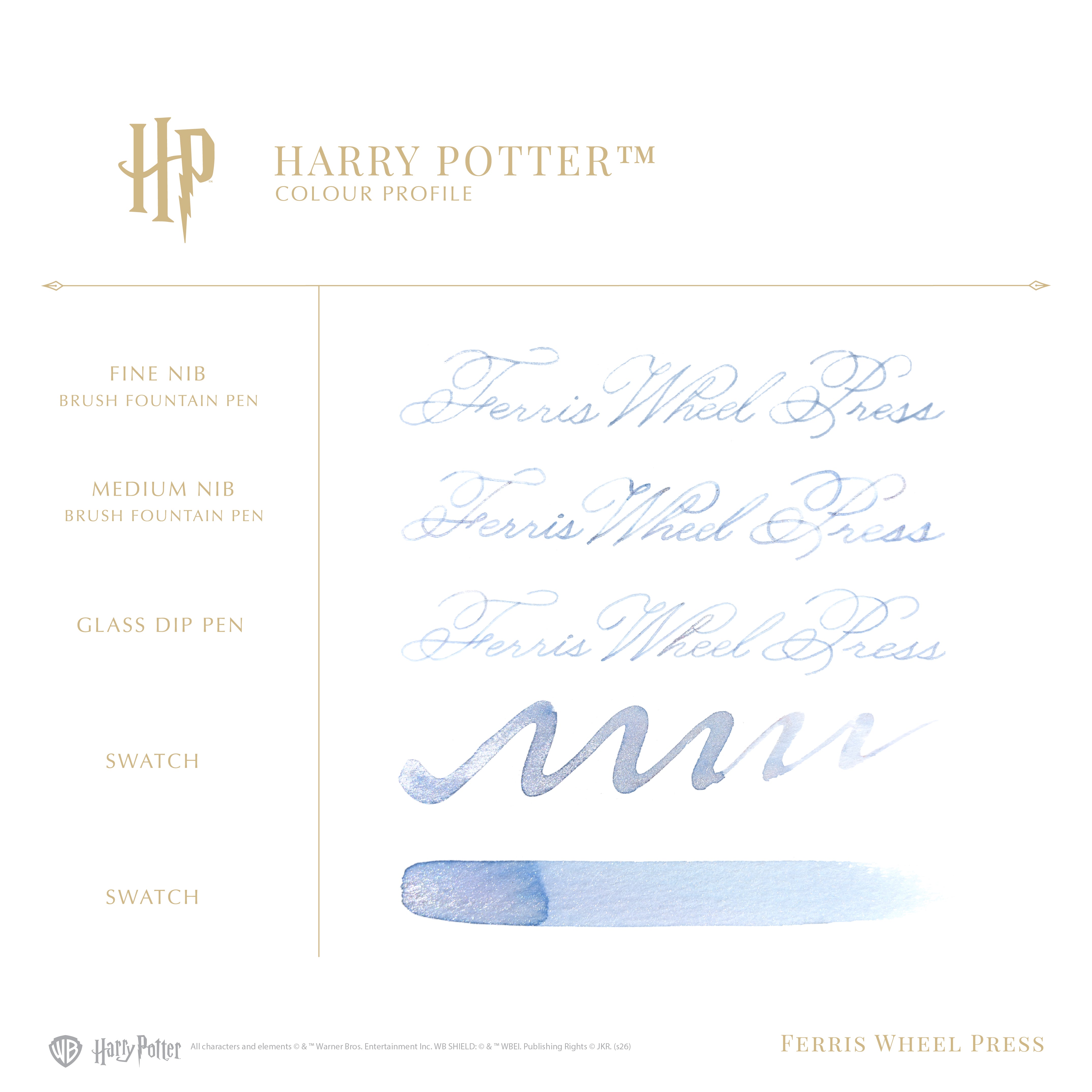 Warner Bros. | 25 Years of Magic - Patronus Anniversary Collection | Masque Pen & Ink Set | Harry Potter
