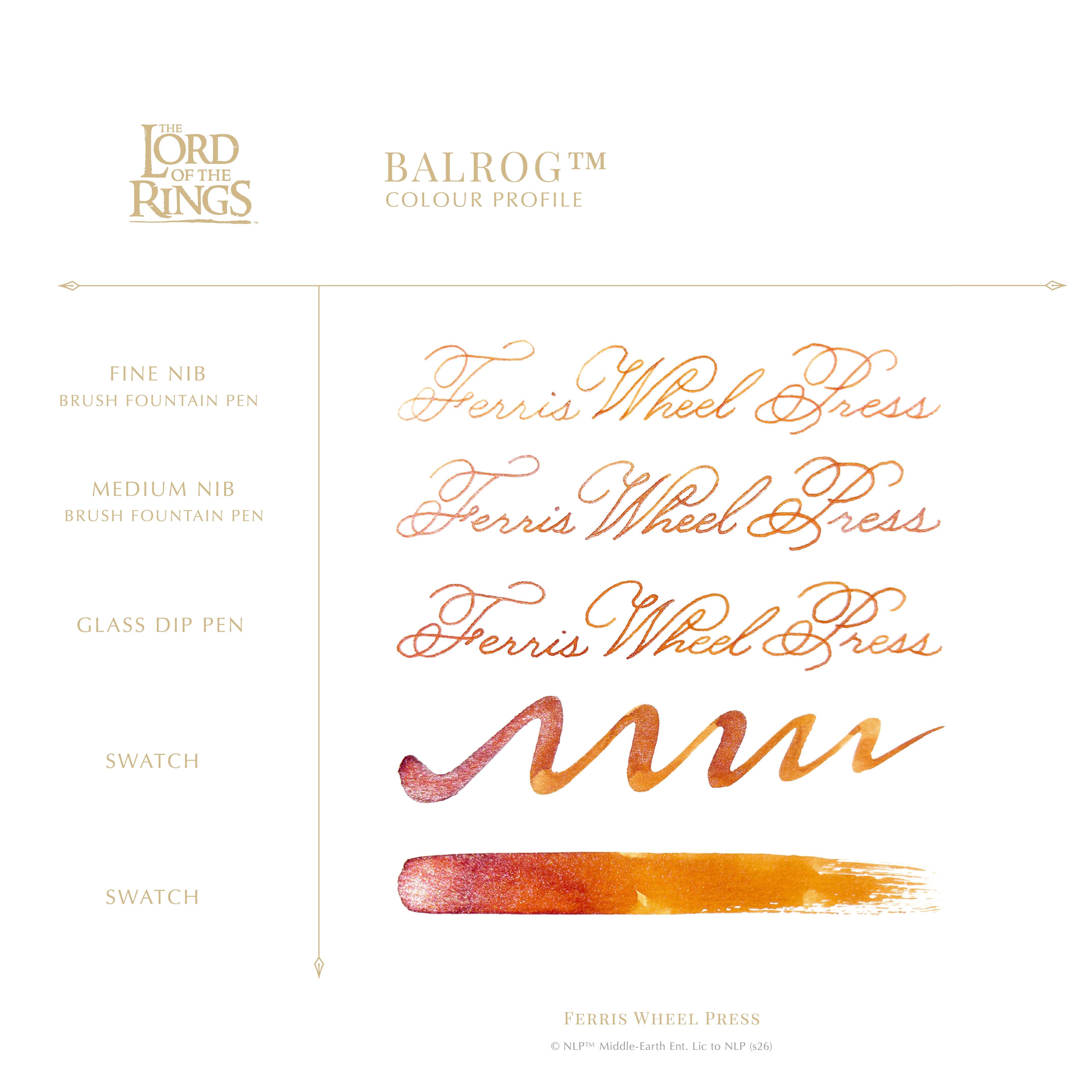 The Lord of the Rings 25th Anniversary | Full Ink Set