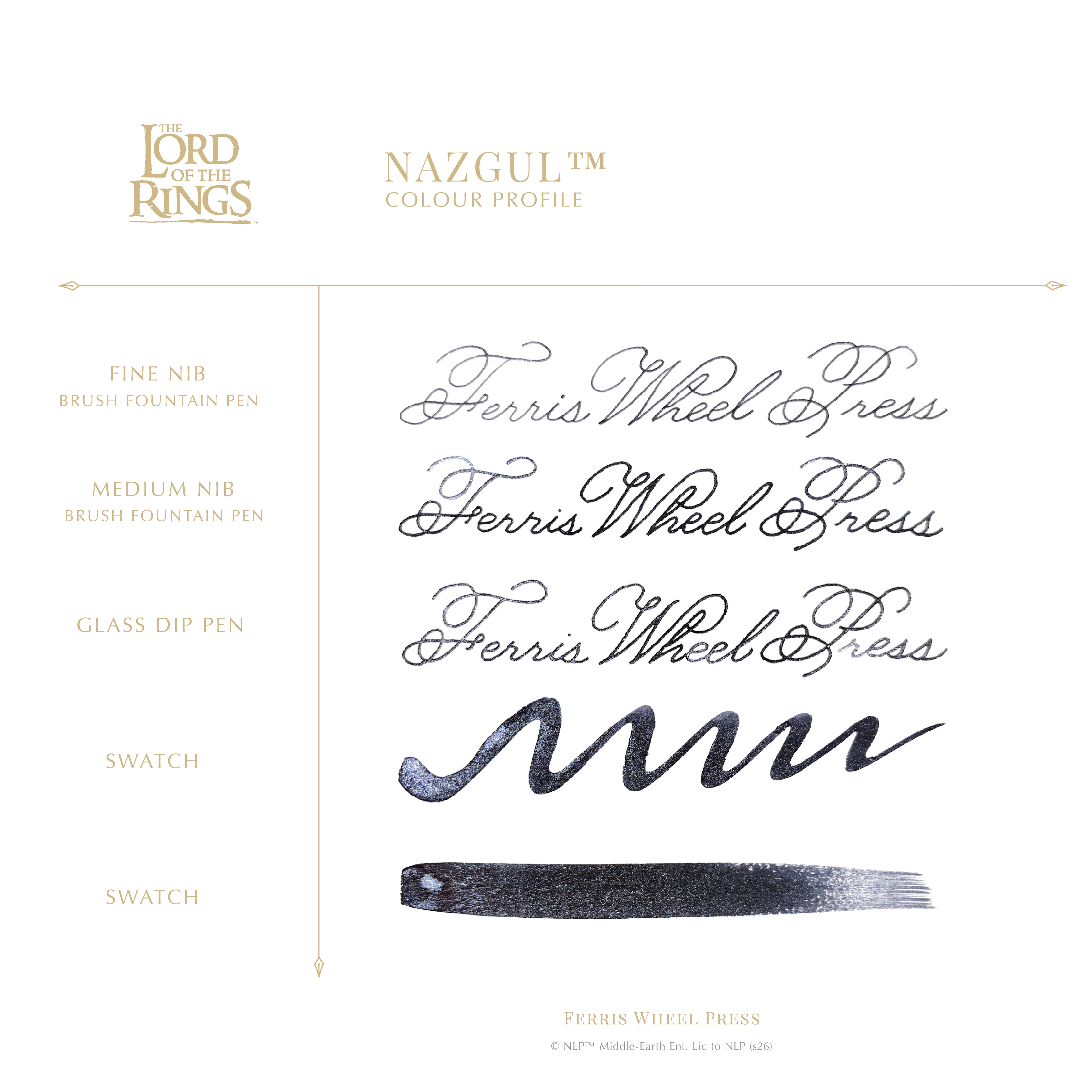 The Lord of the Rings 25th Anniversary | Full Ink Set