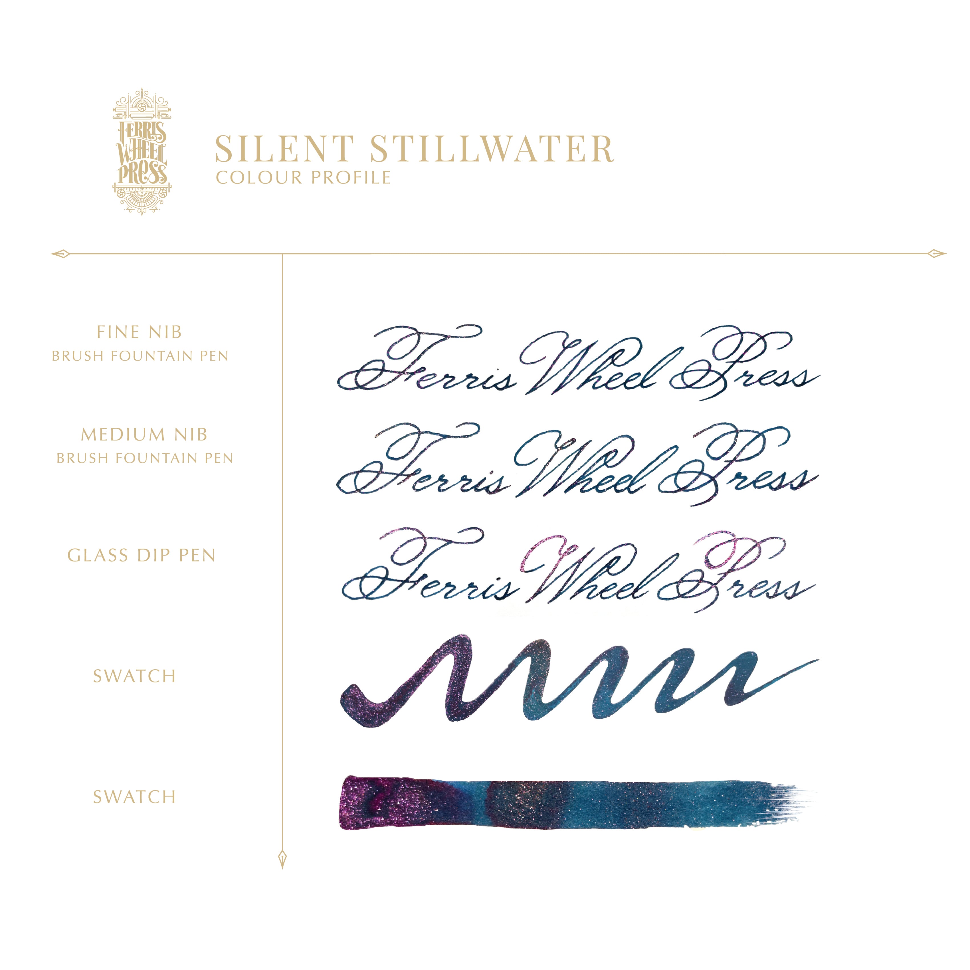 FerriTales | The Book of Knights Series | Silent Stillwater 85ml Ink