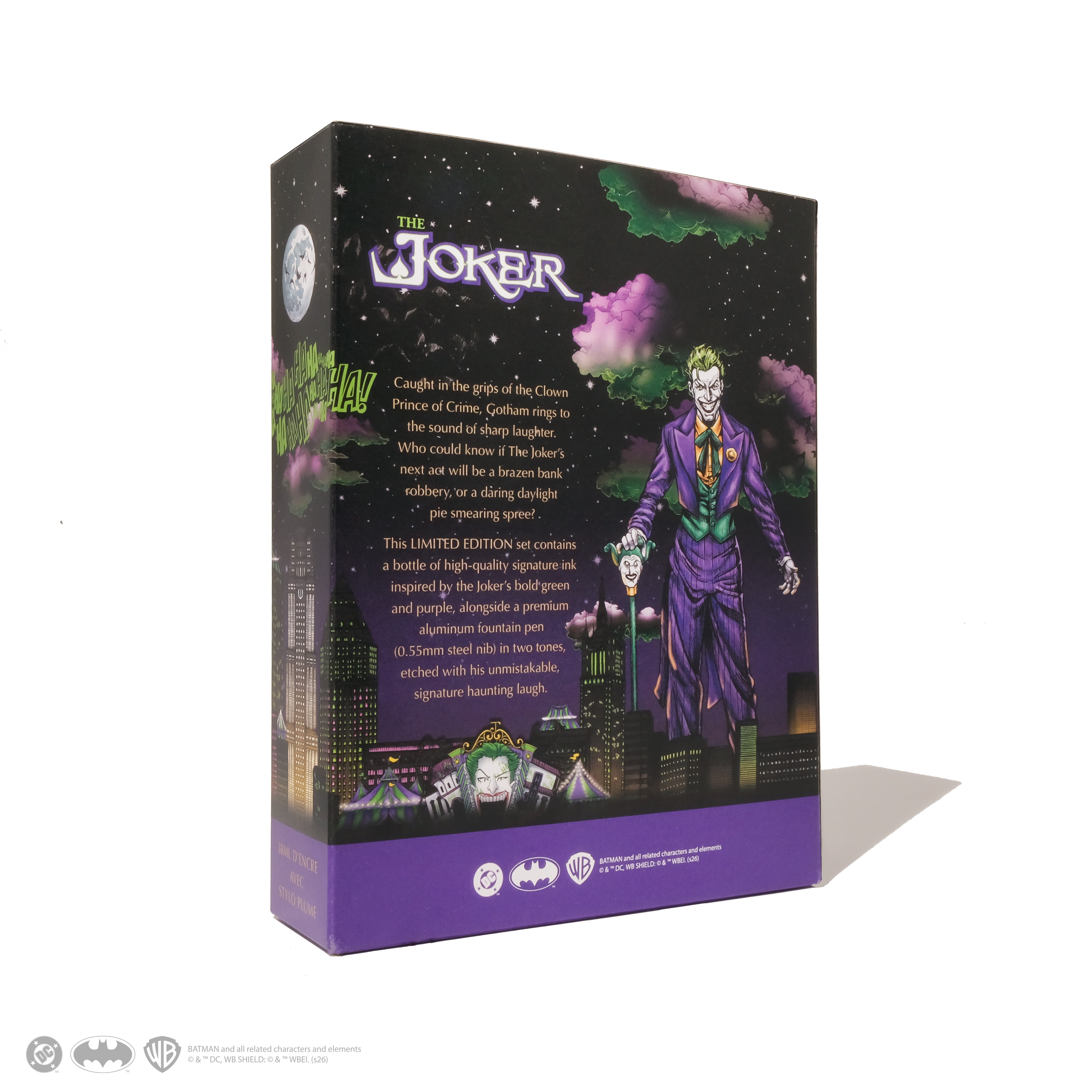 Warner Bros. | Shadows over Gotham City | Marquise Pen & Ink Set | Joker