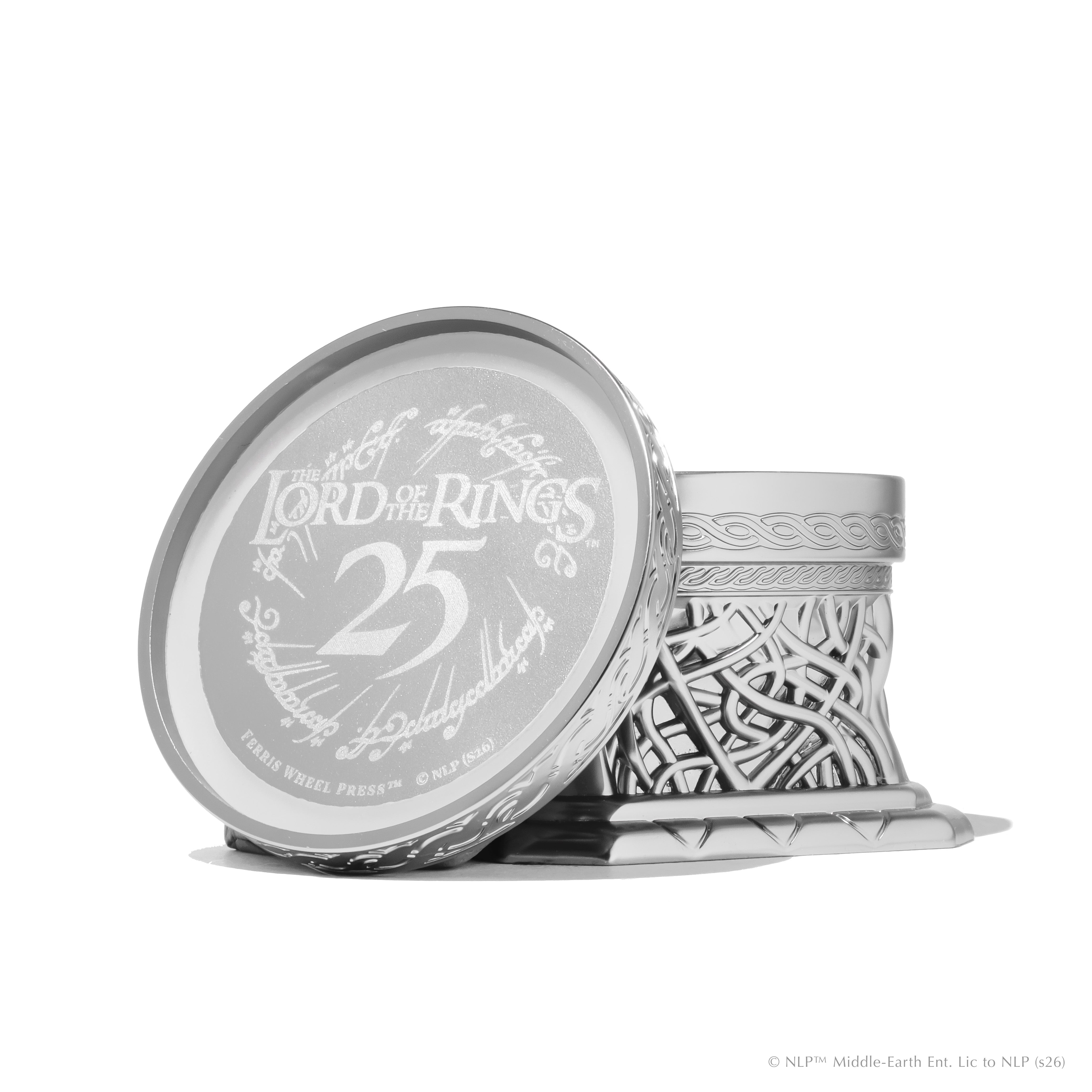 Warner Bros. | The Lord of the Rings 25th Anniversary | Mirror of Galadriel Limited Edition Inkwell | Brushed Edition
