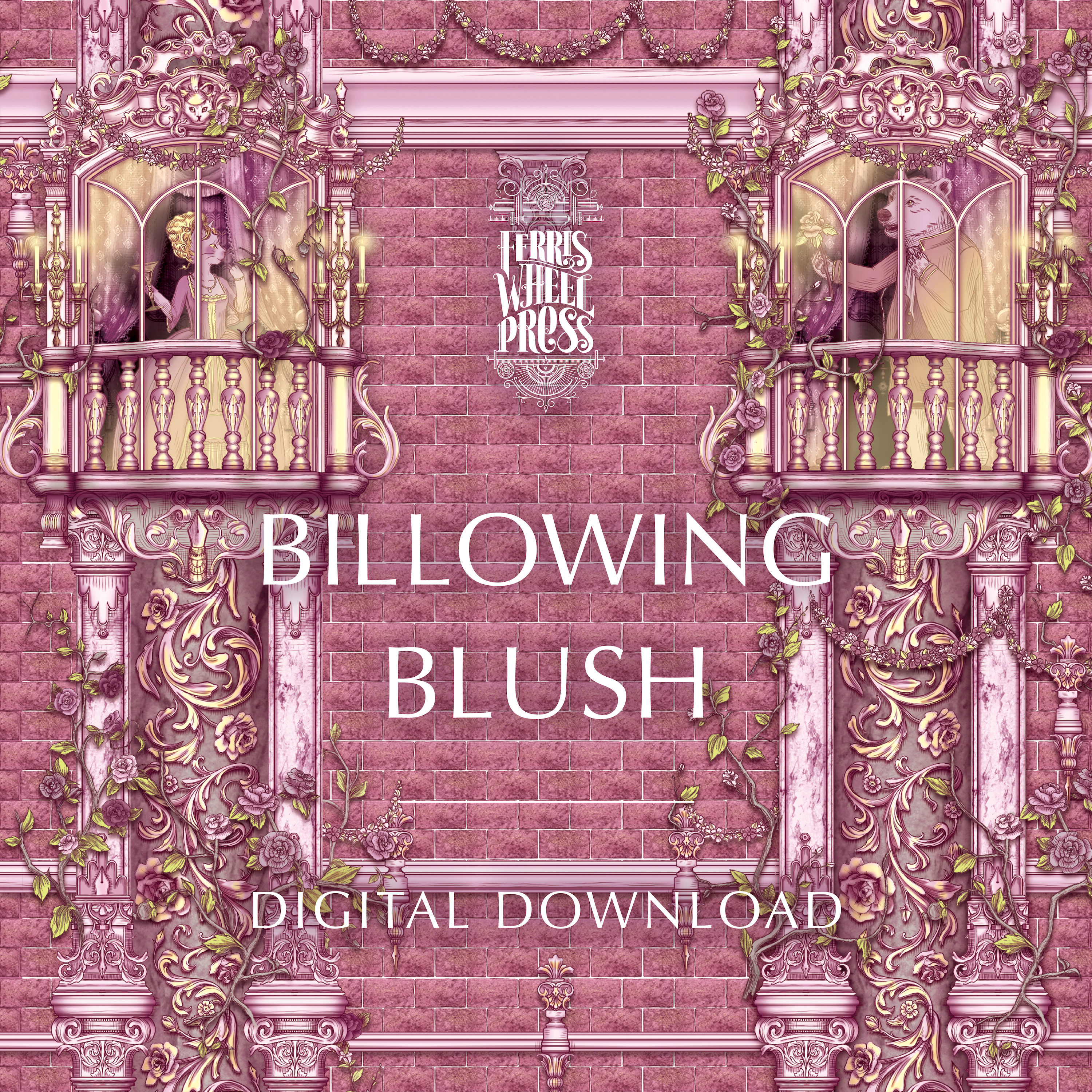 Digital Download-Billowing Blush