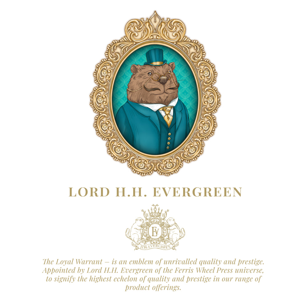 Leather Stationery Collection - The Pendant Purse / Deep Teal