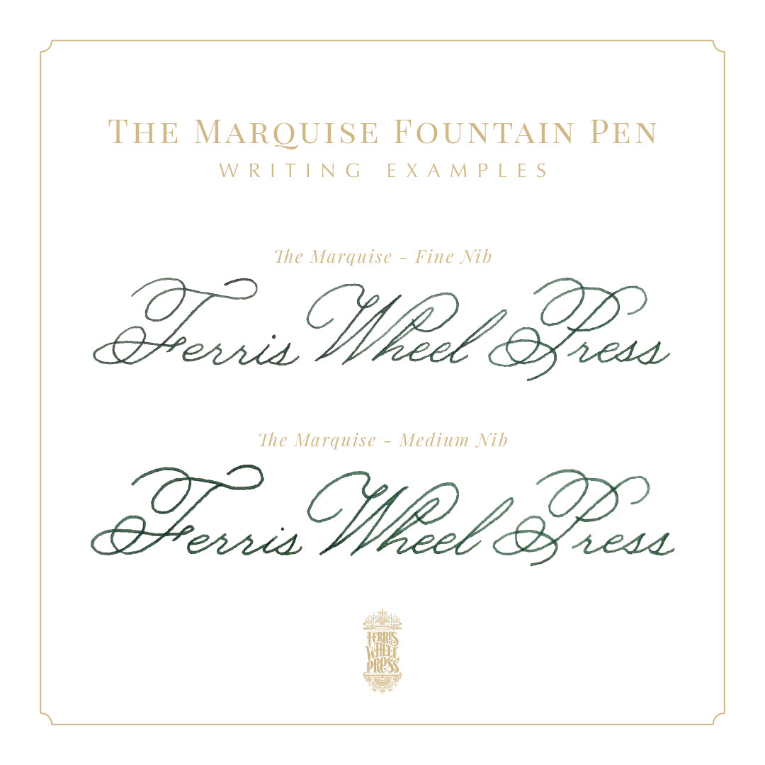 The Marquise Fountain Pen - After Hours