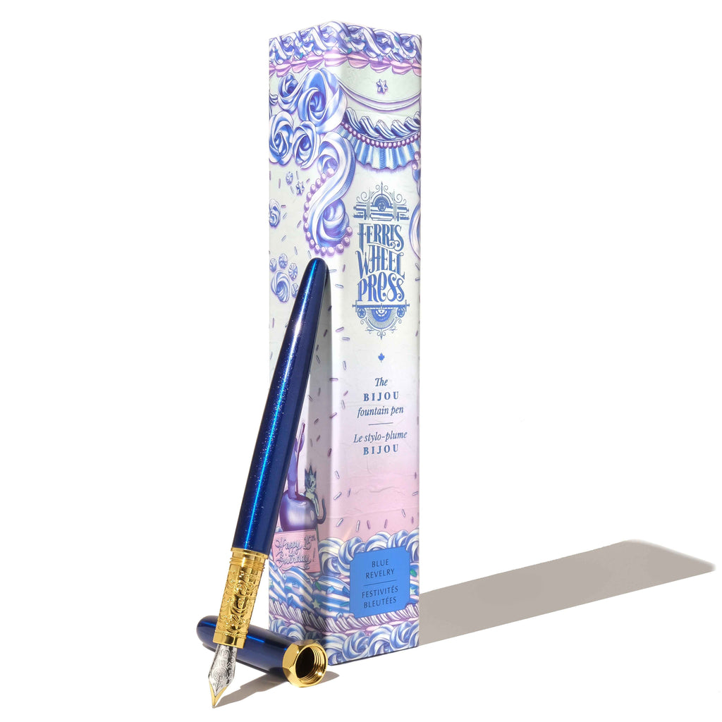 Limited Edition 2025 | The Bijou Fountain Pen - Blue Revelry
