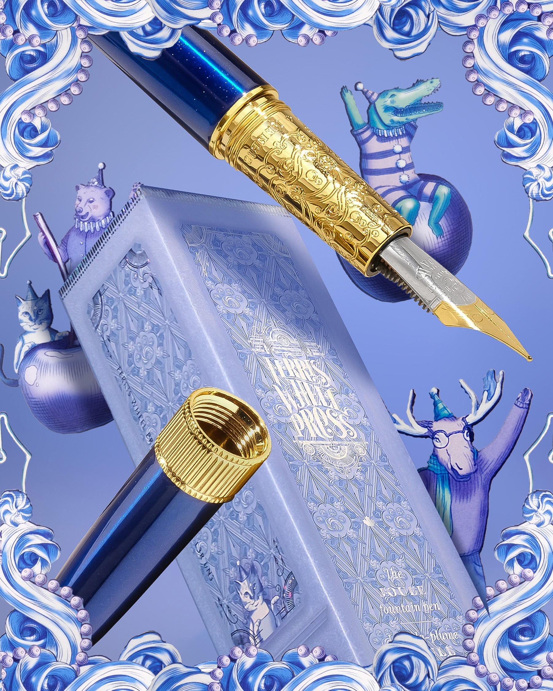 Limited Edition 2025 | The Joule Fountain Pen - Blue Revelry