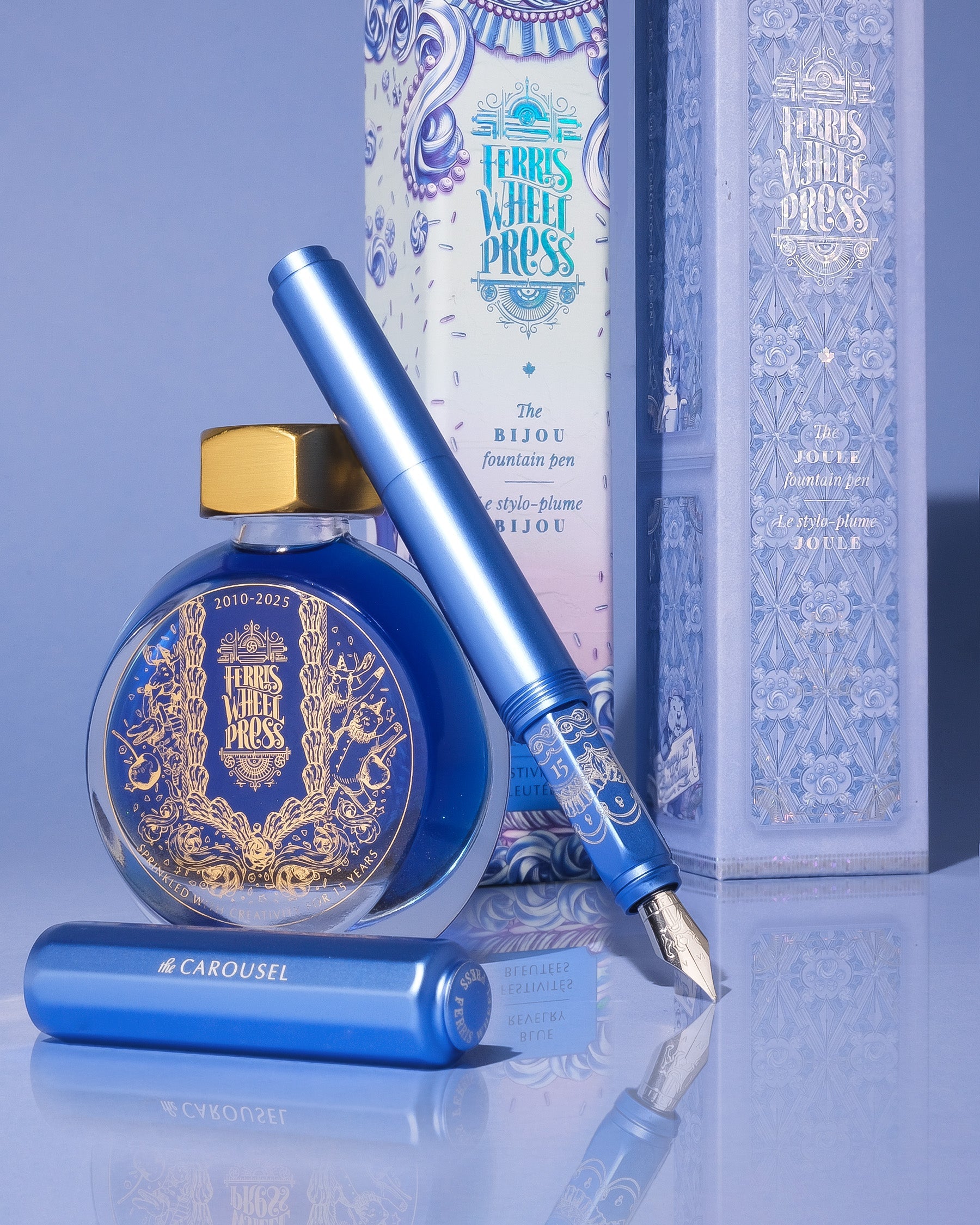 Limited Edition 2025 | The Bijou Fountain Pen - Blue Revelry