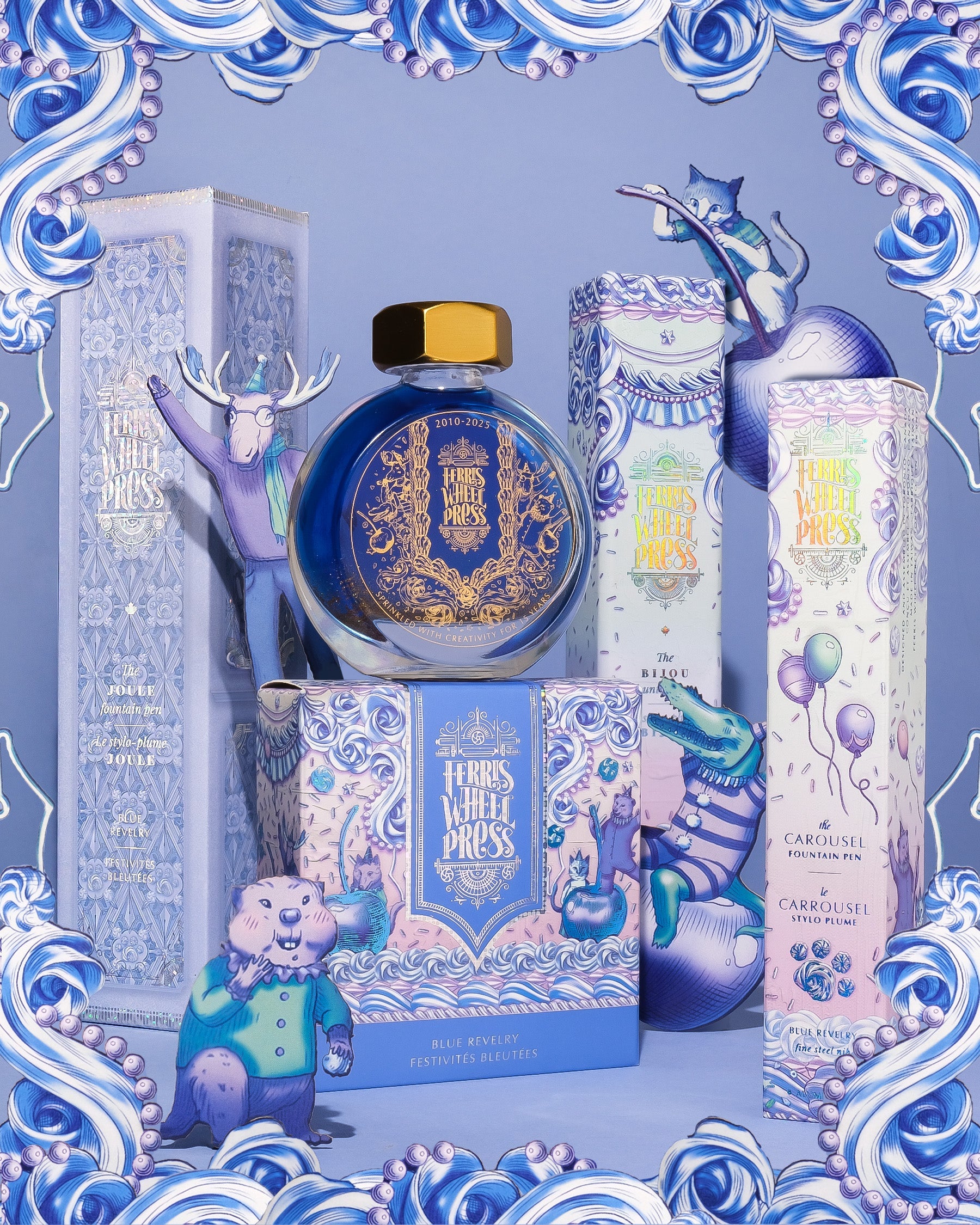 Limited Edition 2025 | The Joule Fountain Pen - Blue Revelry