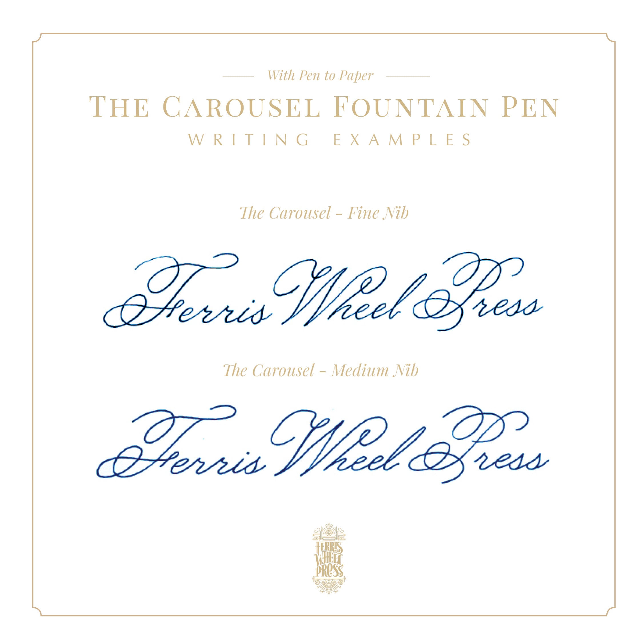 Limited Edition - The Carousel Fountain Pen - Poison Envy