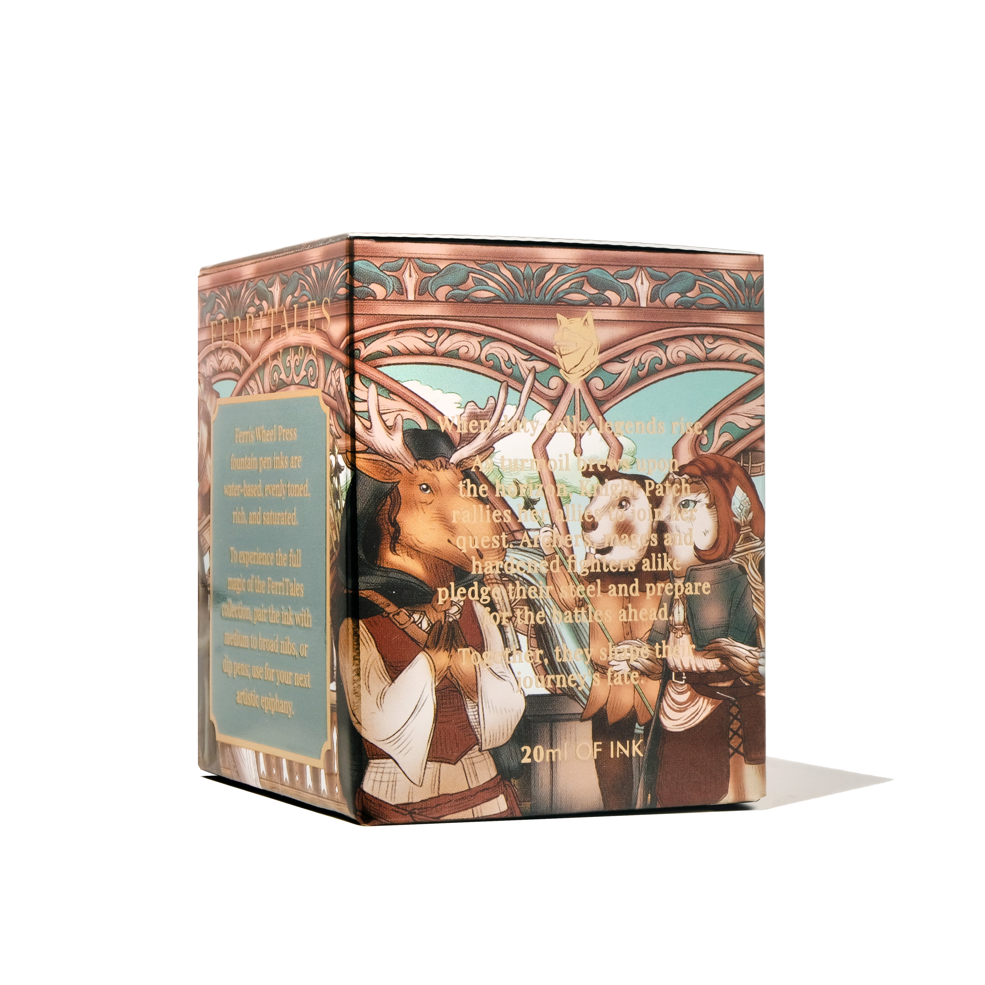 FerriTales | The Book of Knights Series | The Copperleaf Guild 85ml Ink - Ferris Wheel Press