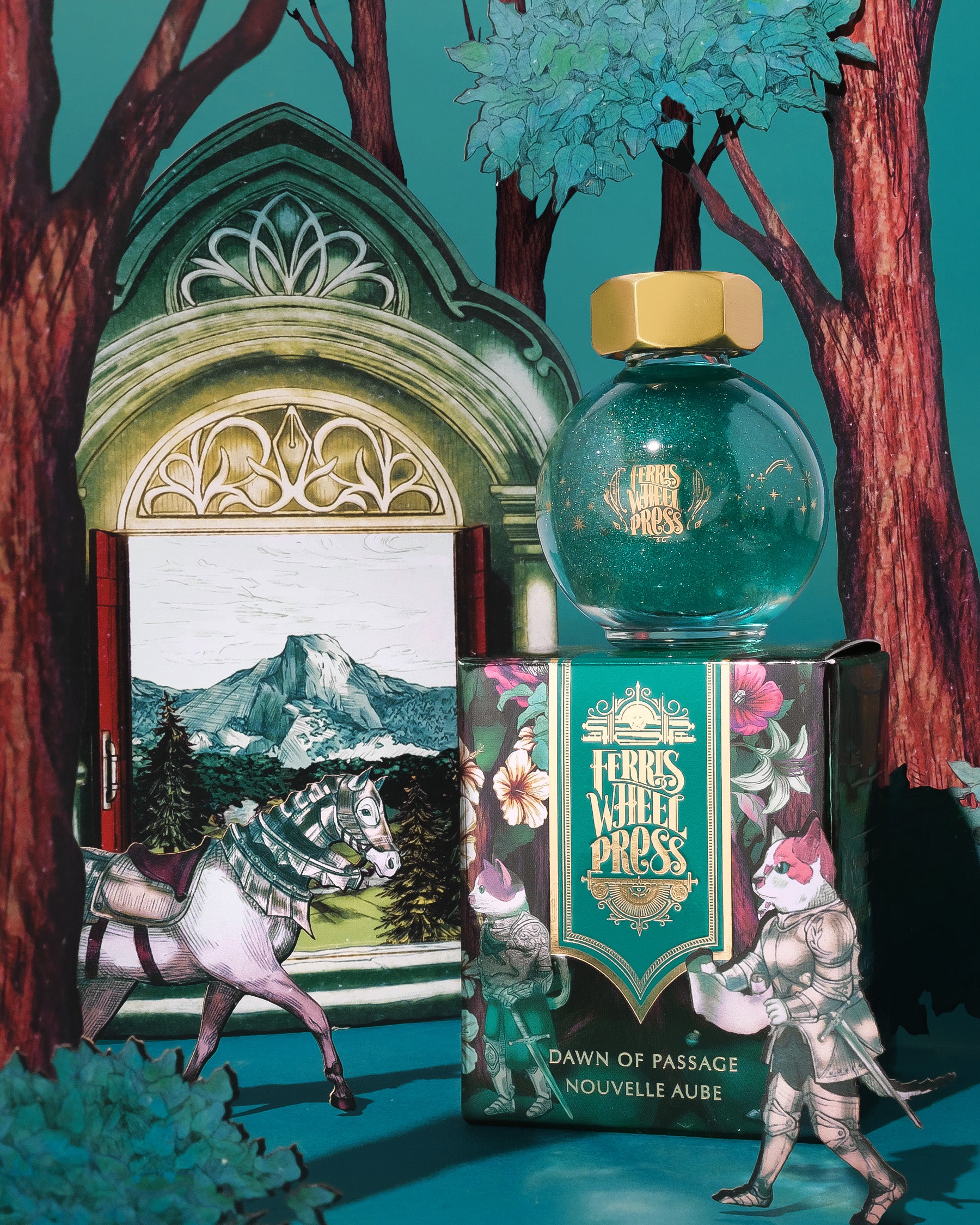 FerriTales | The Book of Knights Series | Dawn Of Passage 85ml Ink - Ferris Wheel Press