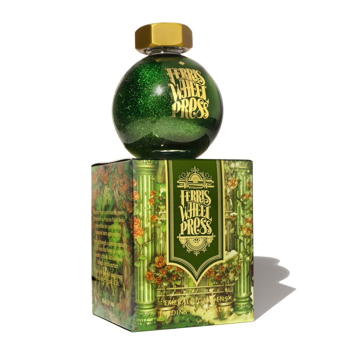 フェリスホイールプレス 「エメラルド ガーデンズ」 85ml FerriTales | The Beauty and the Beast | Emerald Gardens 85ml Ink