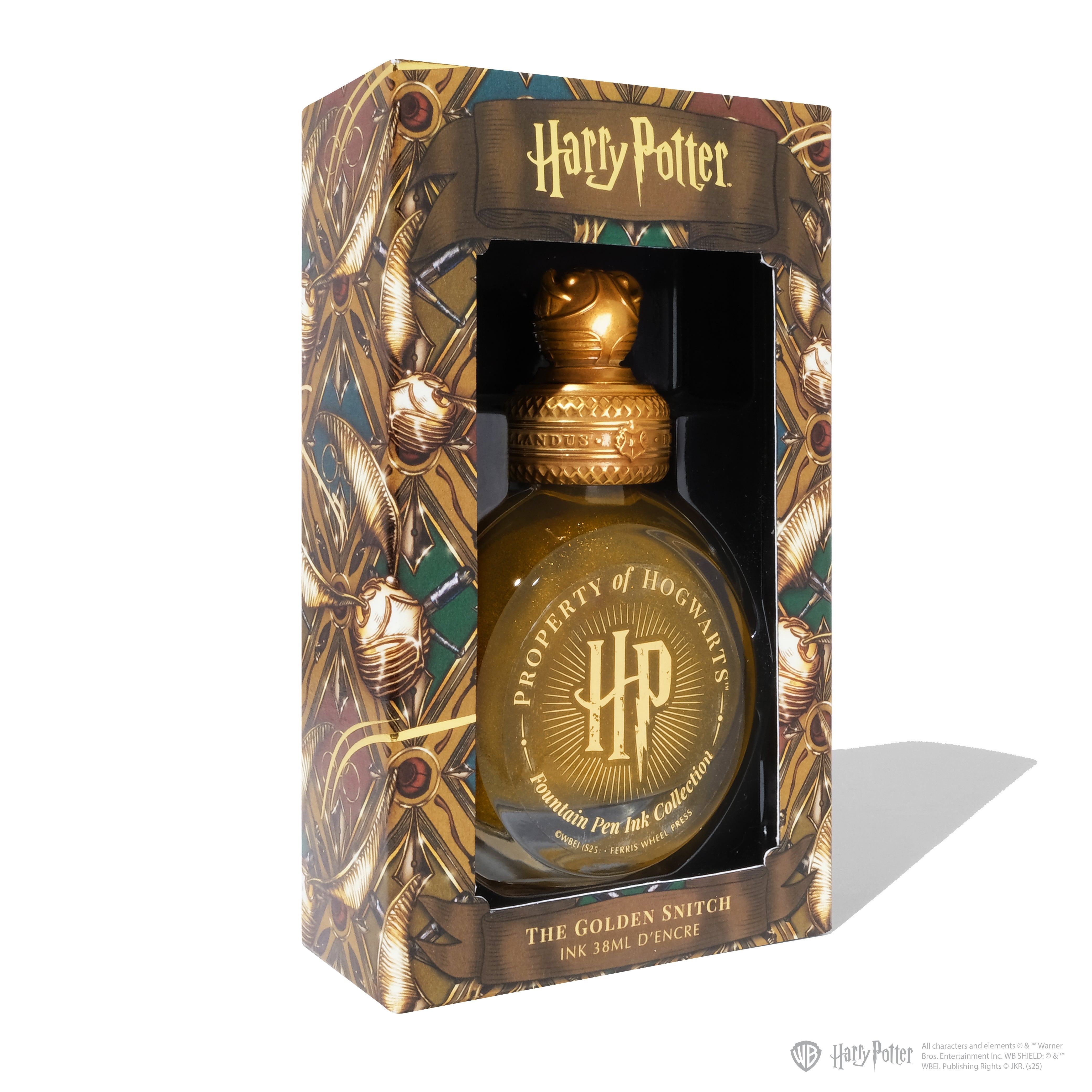 Warner Bros. | Harry Potter | Property of Hogwarts™ 38ml Ink | Limited Run | The Golden Snitch