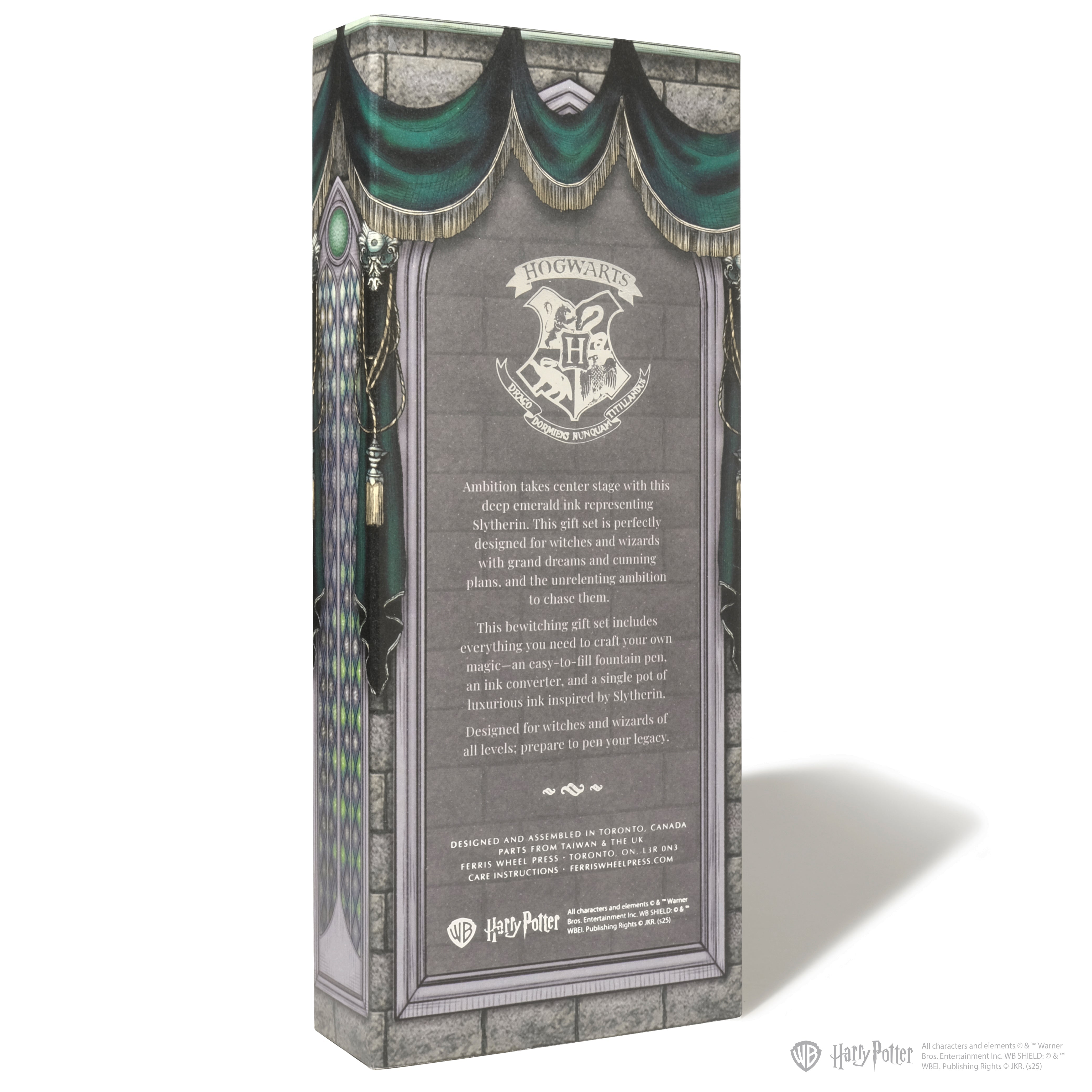 Warner Bros. | Harry Potter | Carousel Pen and Ink Set | Slytherin House