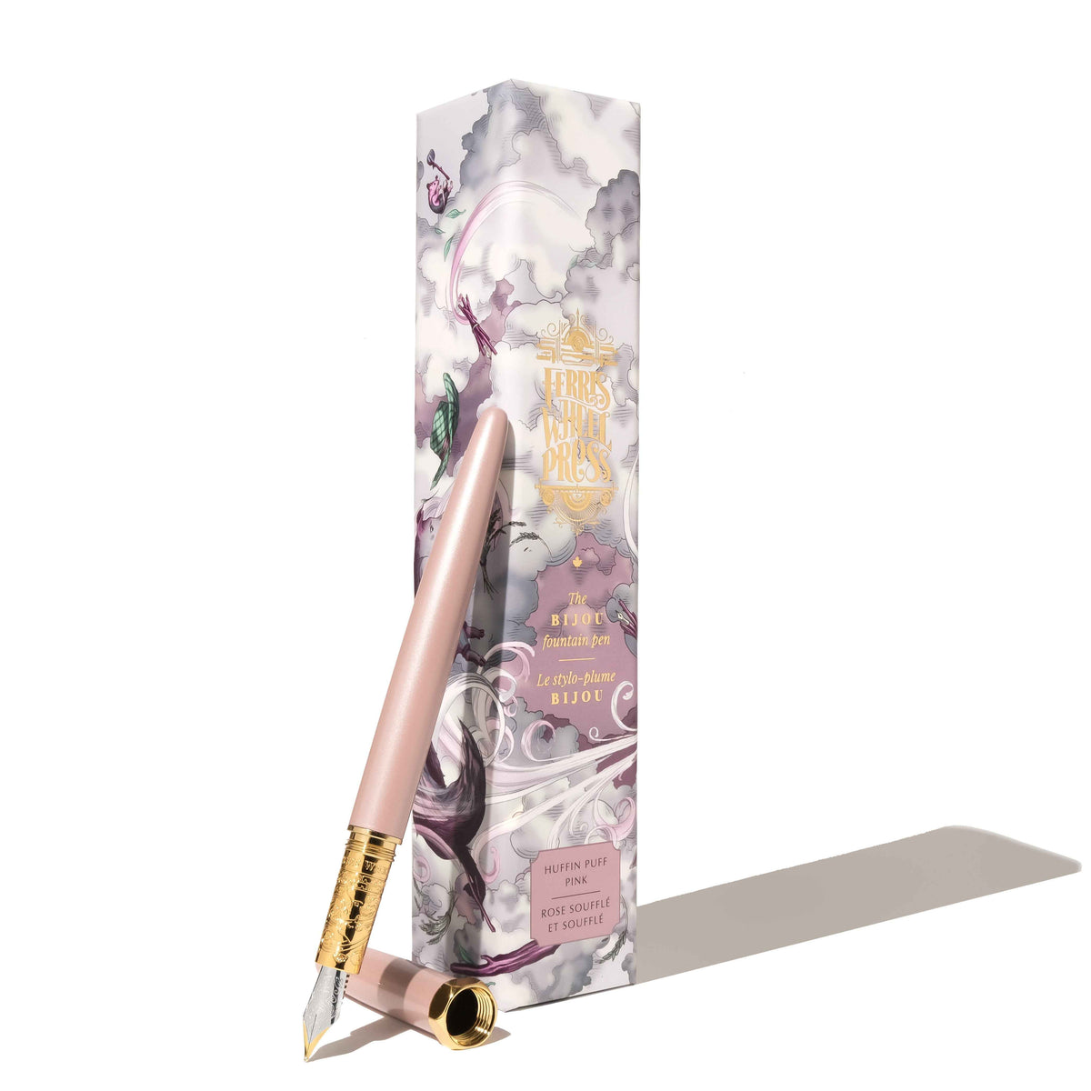 The Bijou Fountain Pen - Huffin Puff Pink — Ferris Wheel Press