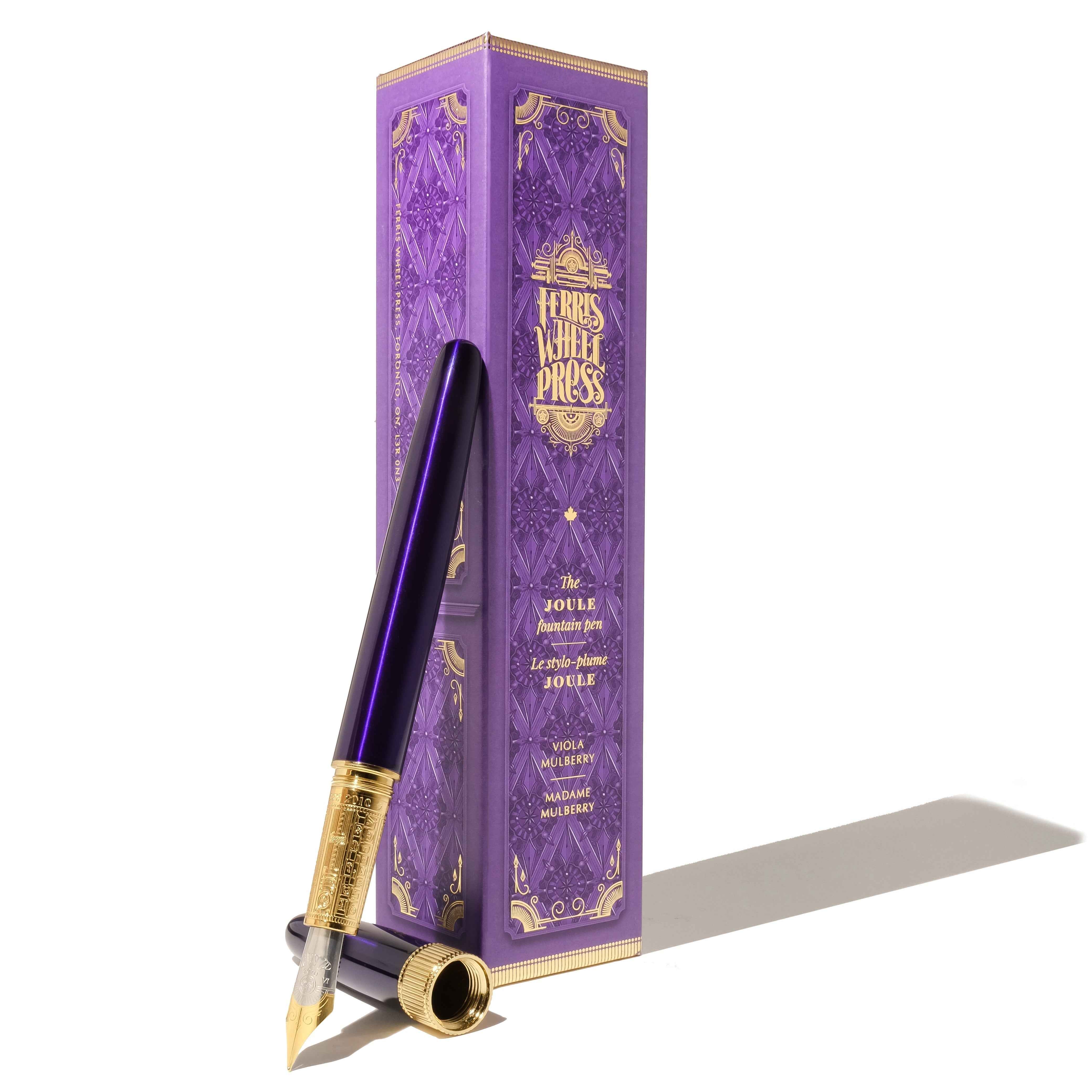 The Joule Fountain Pen - Viola Mulberry — Ferris Wheel Press