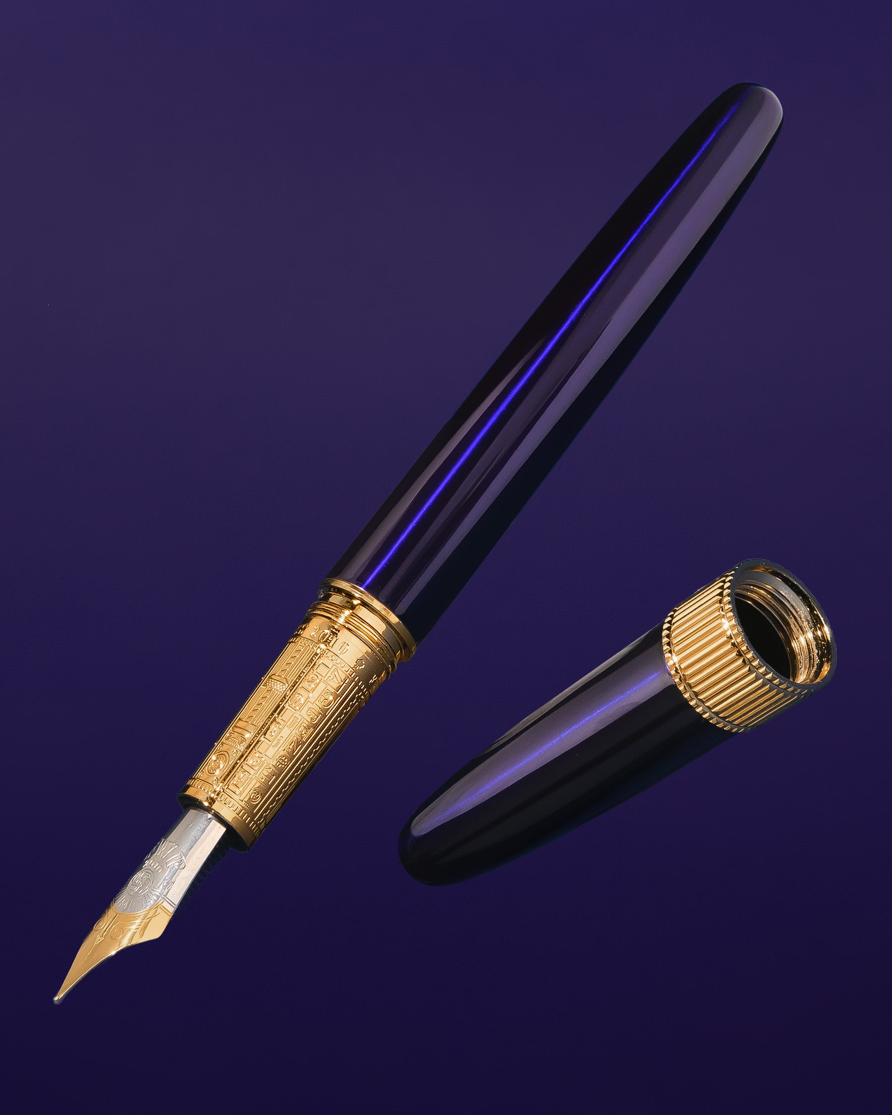 The Joule Fountain Pen - Viola Mulberry