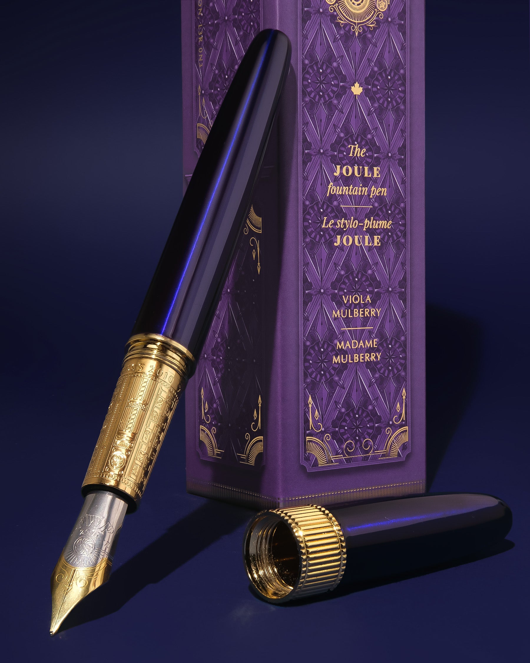 The Joule Fountain Pen - Viola Mulberry