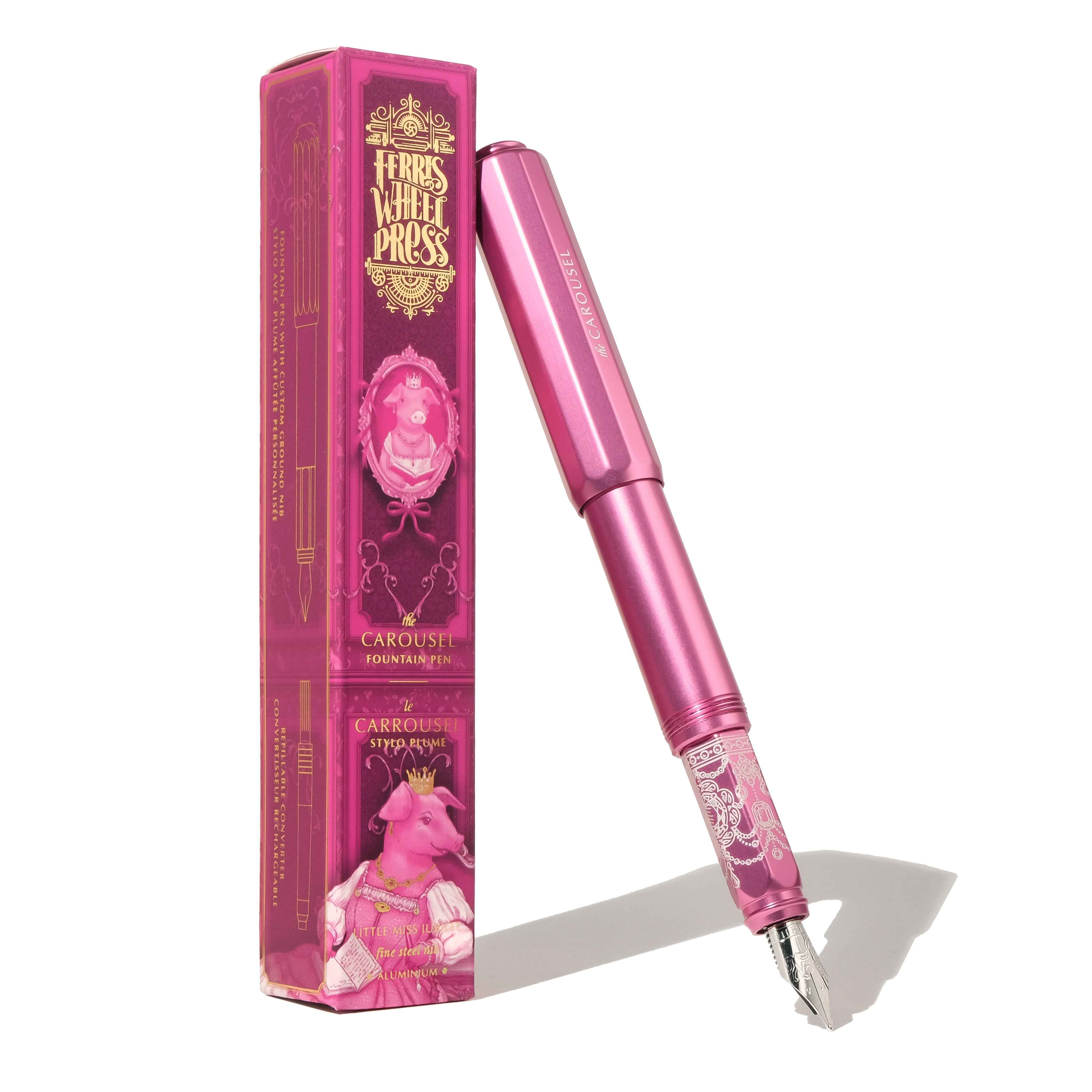 Honorary Edition | Aluminum Carousel Fountain Pen - Little Miss