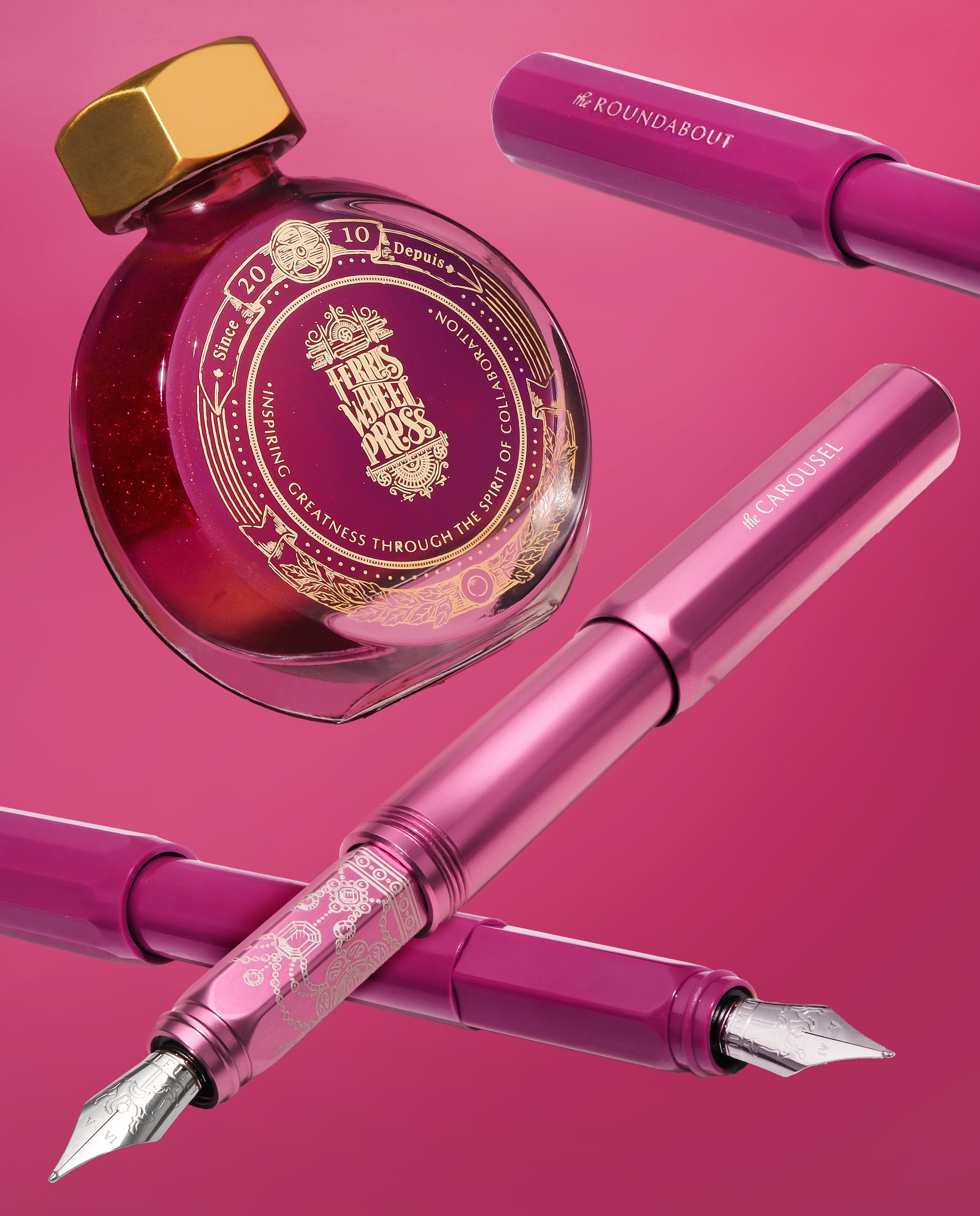 Honorary Edition 2024 | The Roundabout Rollerball Pen - Little Miss Jubilee