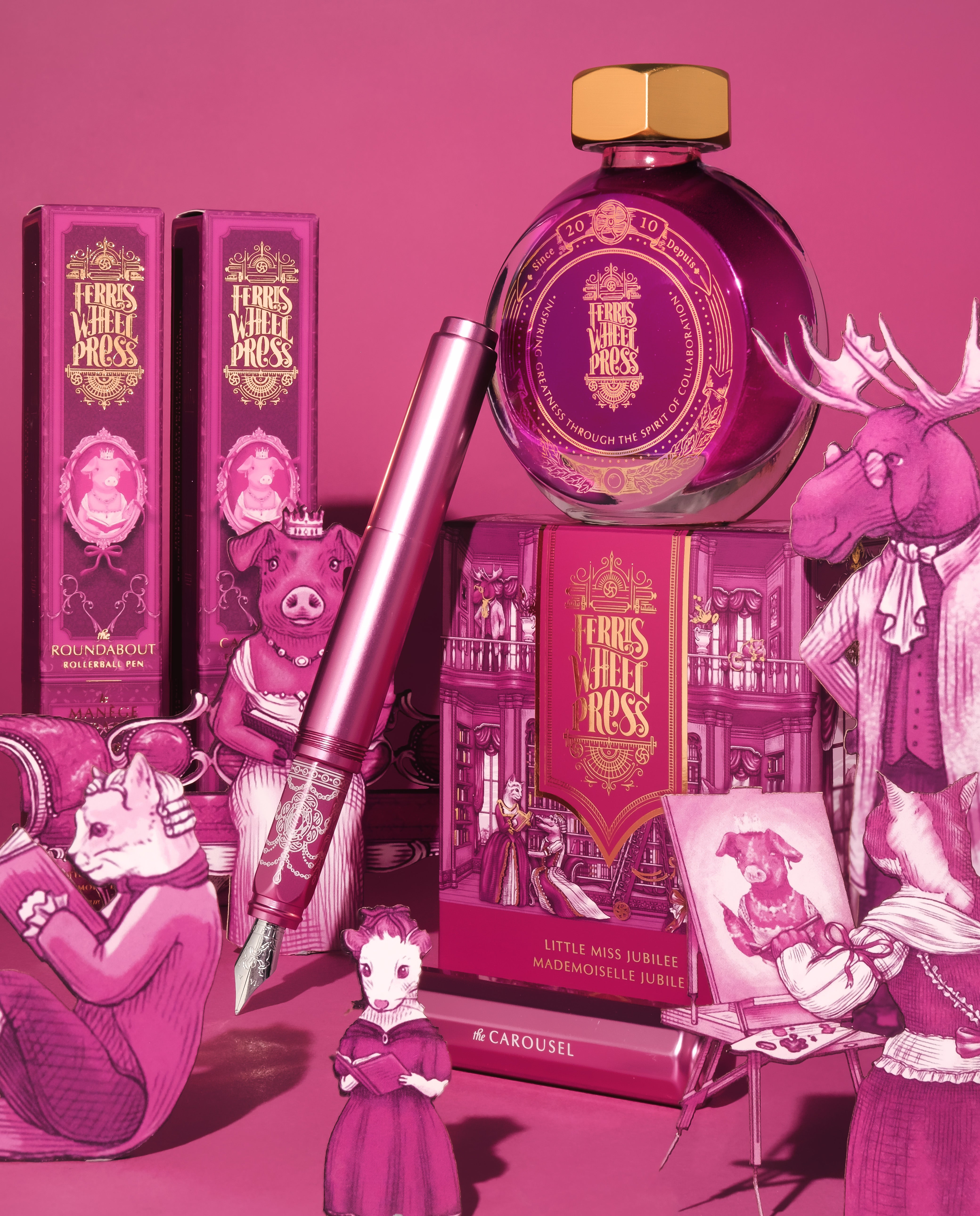 Honorary Edition 2024 | The Roundabout Rollerball Pen - Little Miss Jubilee