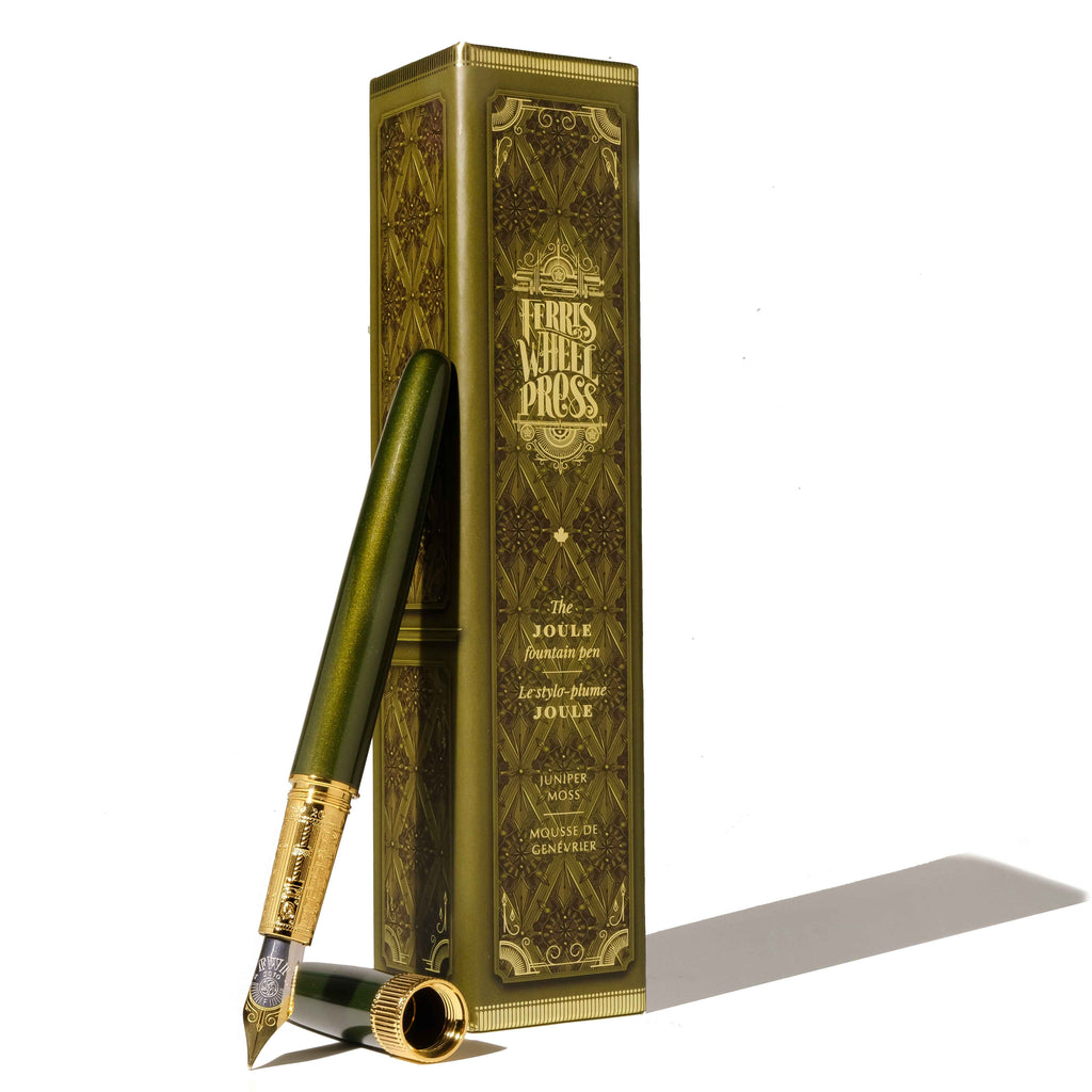 The Joule Fountain Pen - Juniper Moss — Ferris Wheel Press