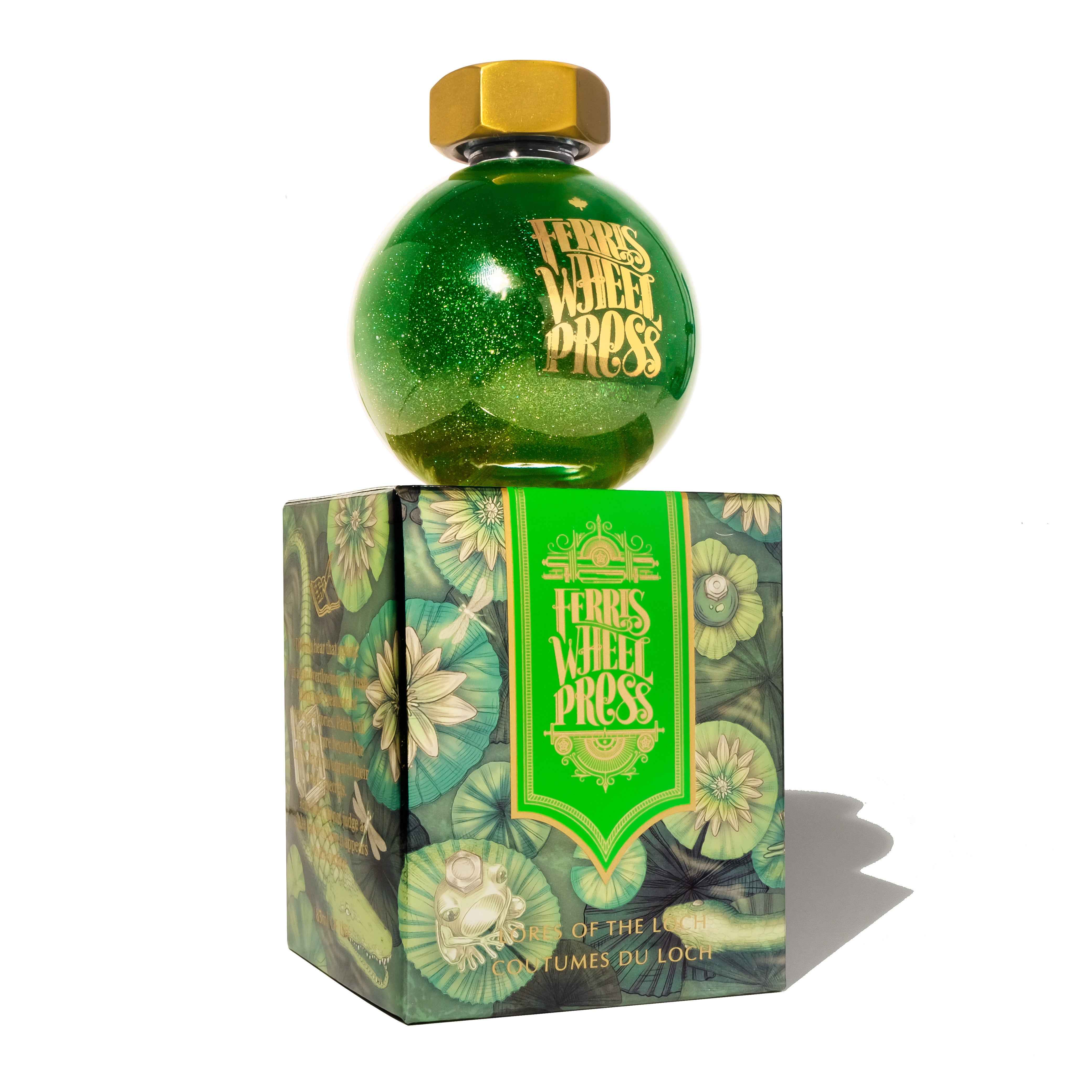 筆記具 Ferris Wheel Press ink 85ml bottle FerriTales | Bestiary Series | Lores of the Loch 85ml Ink — Ferris