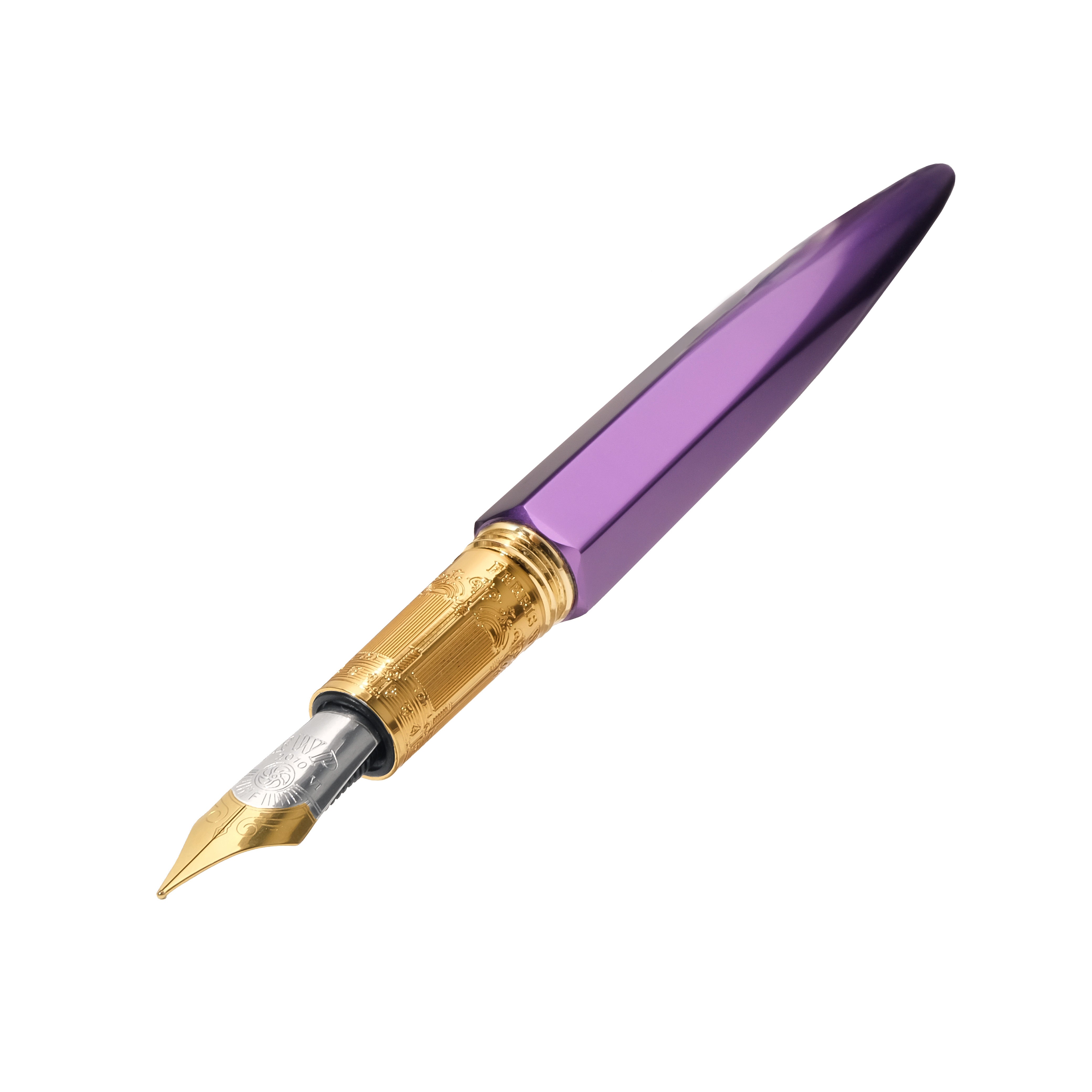 The Marquise Fountain Pen - Aubergine