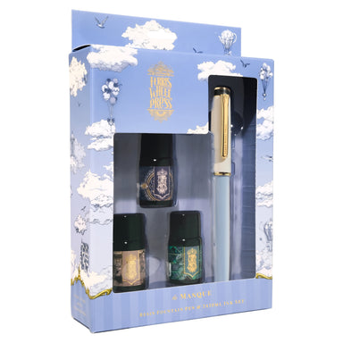 The Masque Resin Pen & Ink Set - Blue