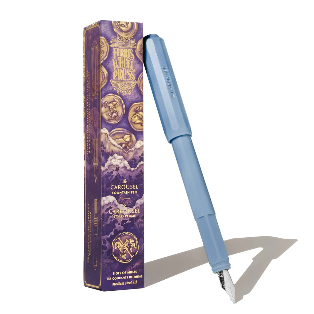 The Carousel Fountain Pen - Tides of Midas — Ferris Wheel Press