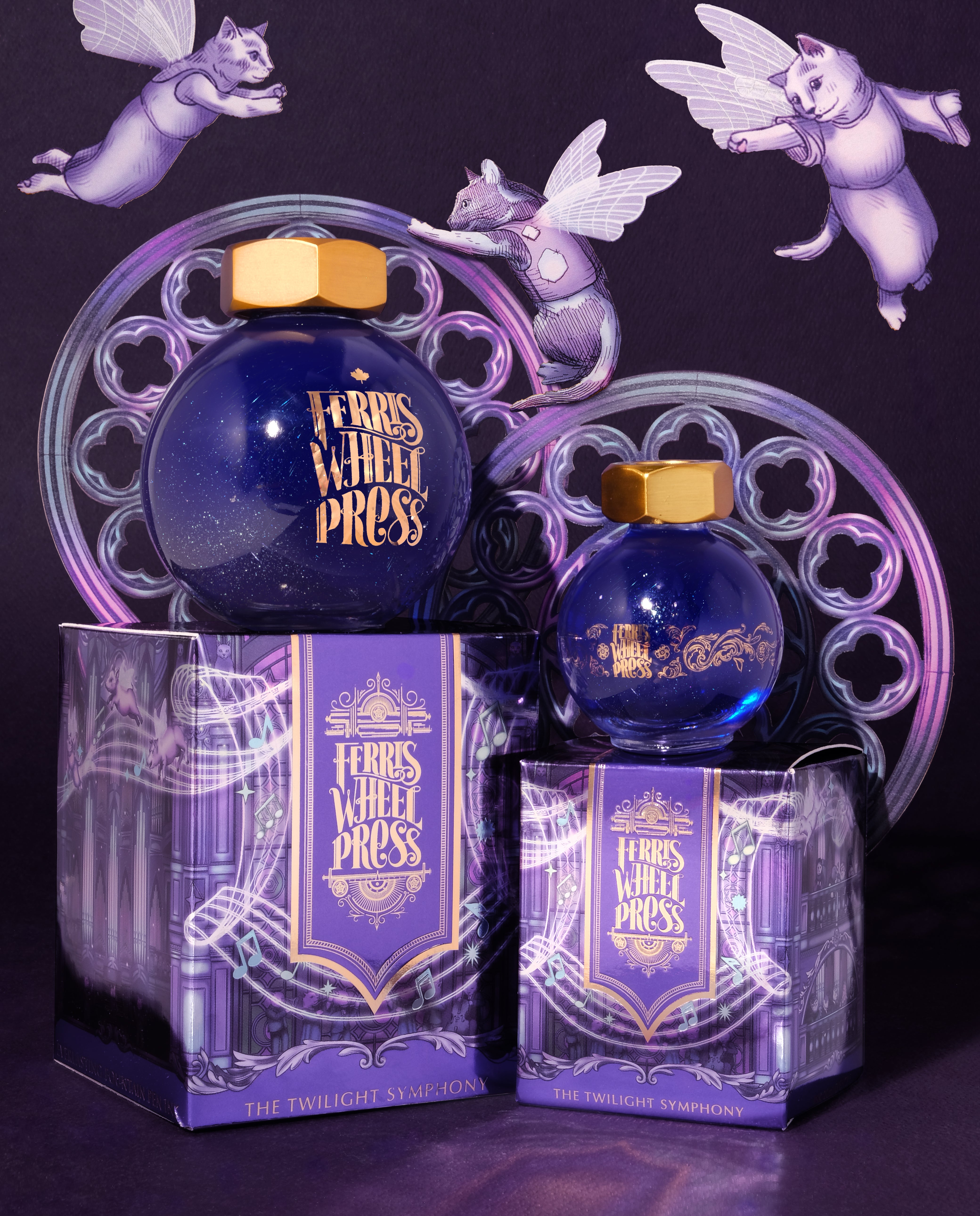 FerriTales | 2026 Limited Edition - Everlasting Fountain Pen Ink | Twilight Symphony 85ml Ink