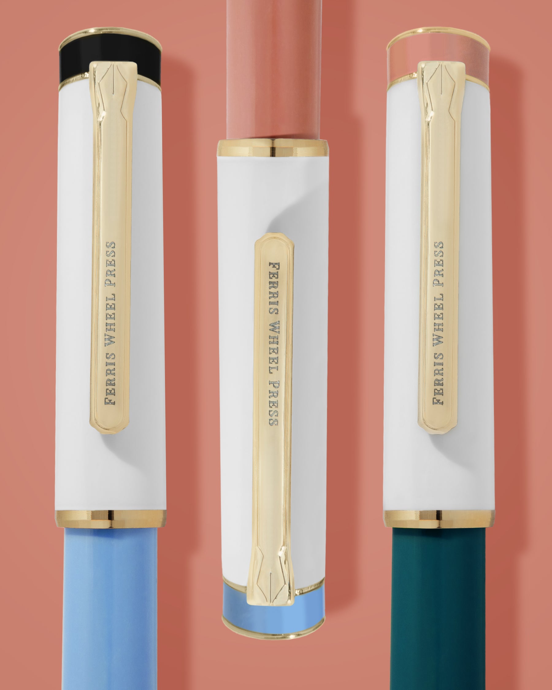 The Masque Pen & Ink Set - Teal