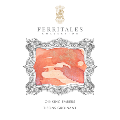 FerriTales | The Three Little Pigs | Oinking Embers 85ml Ink - Ferris Wheel Press