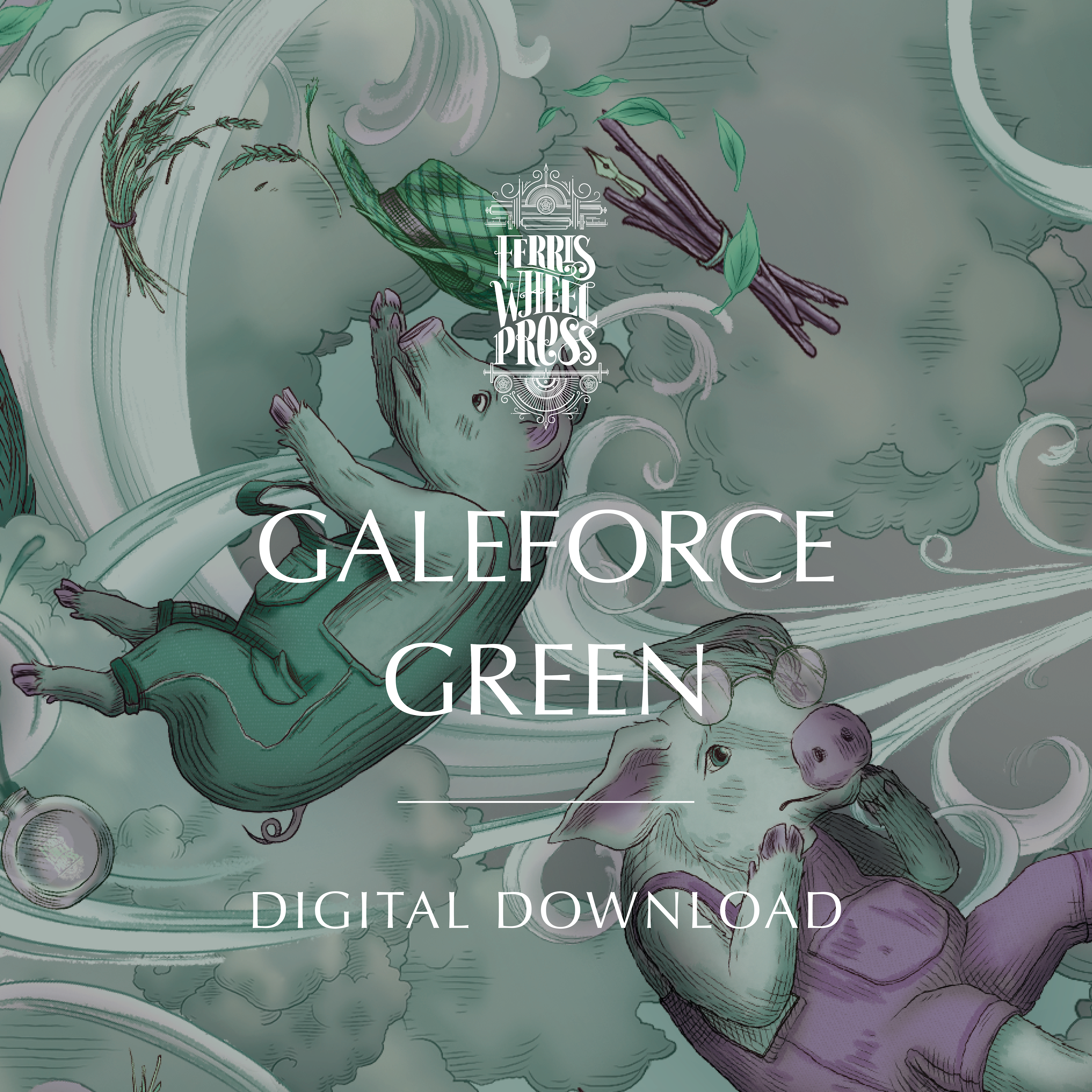 Digital Download-Galeforce Green