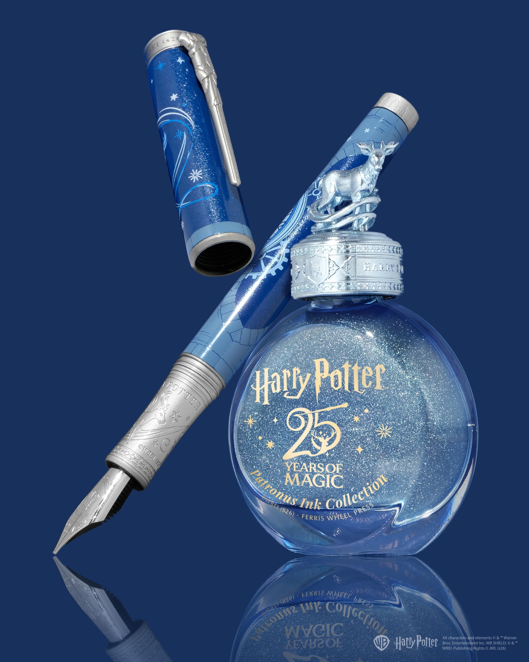 25 Years of Magic - Patronus Anniversary Collection | Limited Edition Masque Pen & Ink Set | Harry Potter