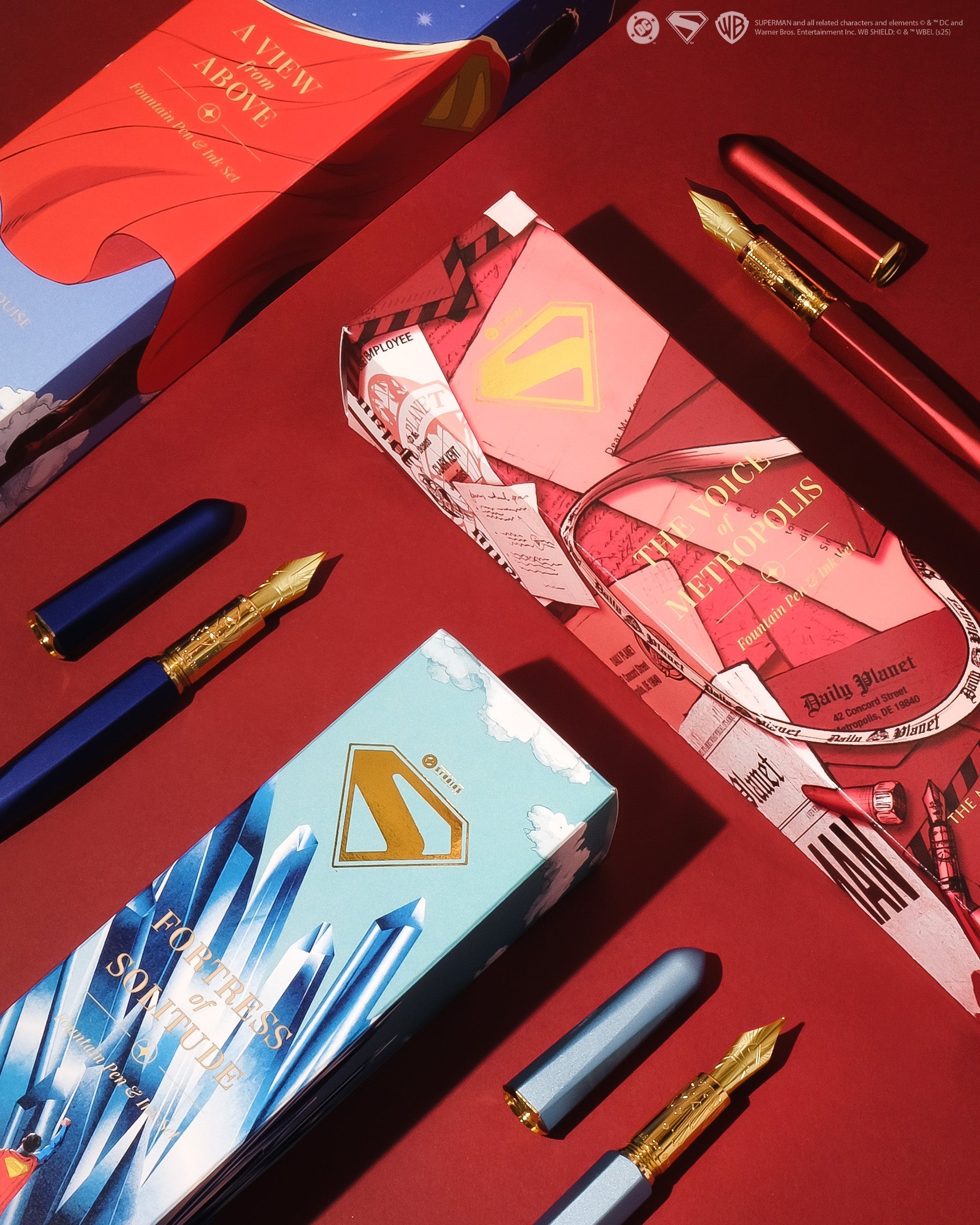 Warner Bros. | Superman | Pen and Ink Set | The Voice of Metropolis