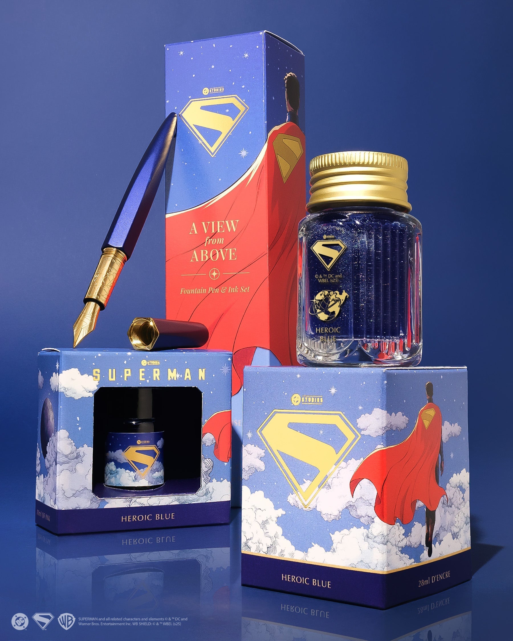 Warner Bros. | Superman | Heroic Blue 28ml Ink