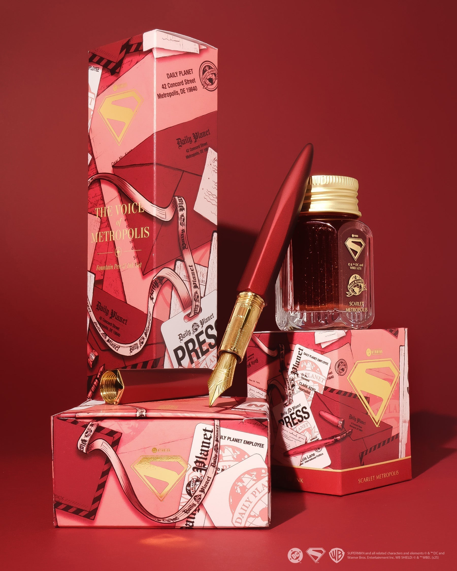 Warner Bros. | Superman | Scarlet Metropolis 10ml Ink