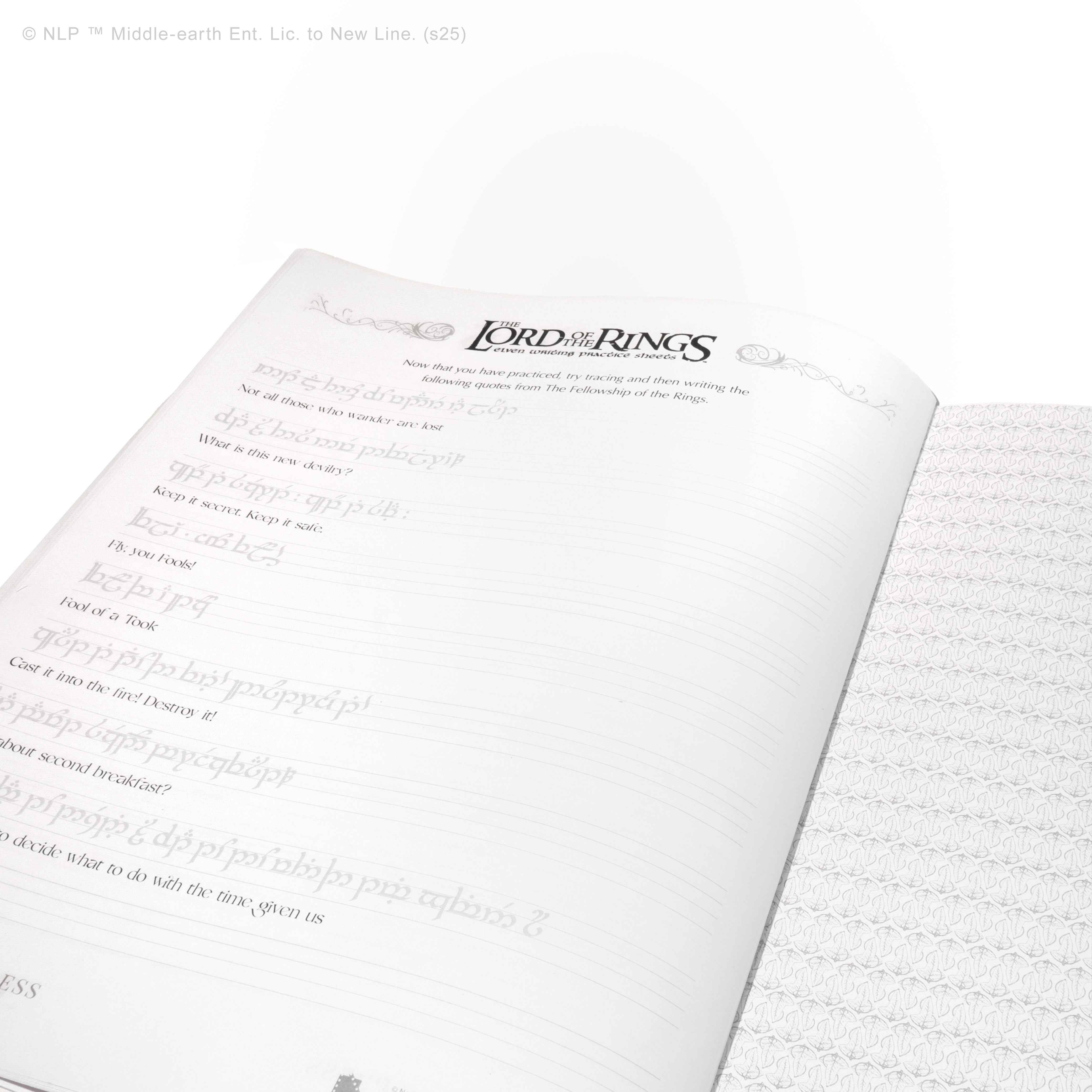 The Lord of the Rings Lettering Booklet (Physical)